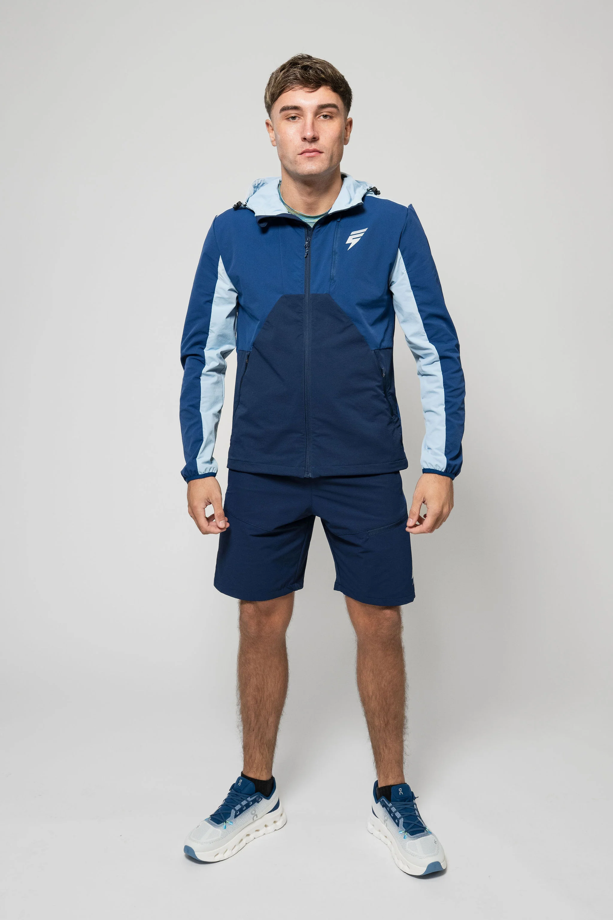 APEX JACKET SHORT SET - NAVY/BLUE/ICE - Image 9