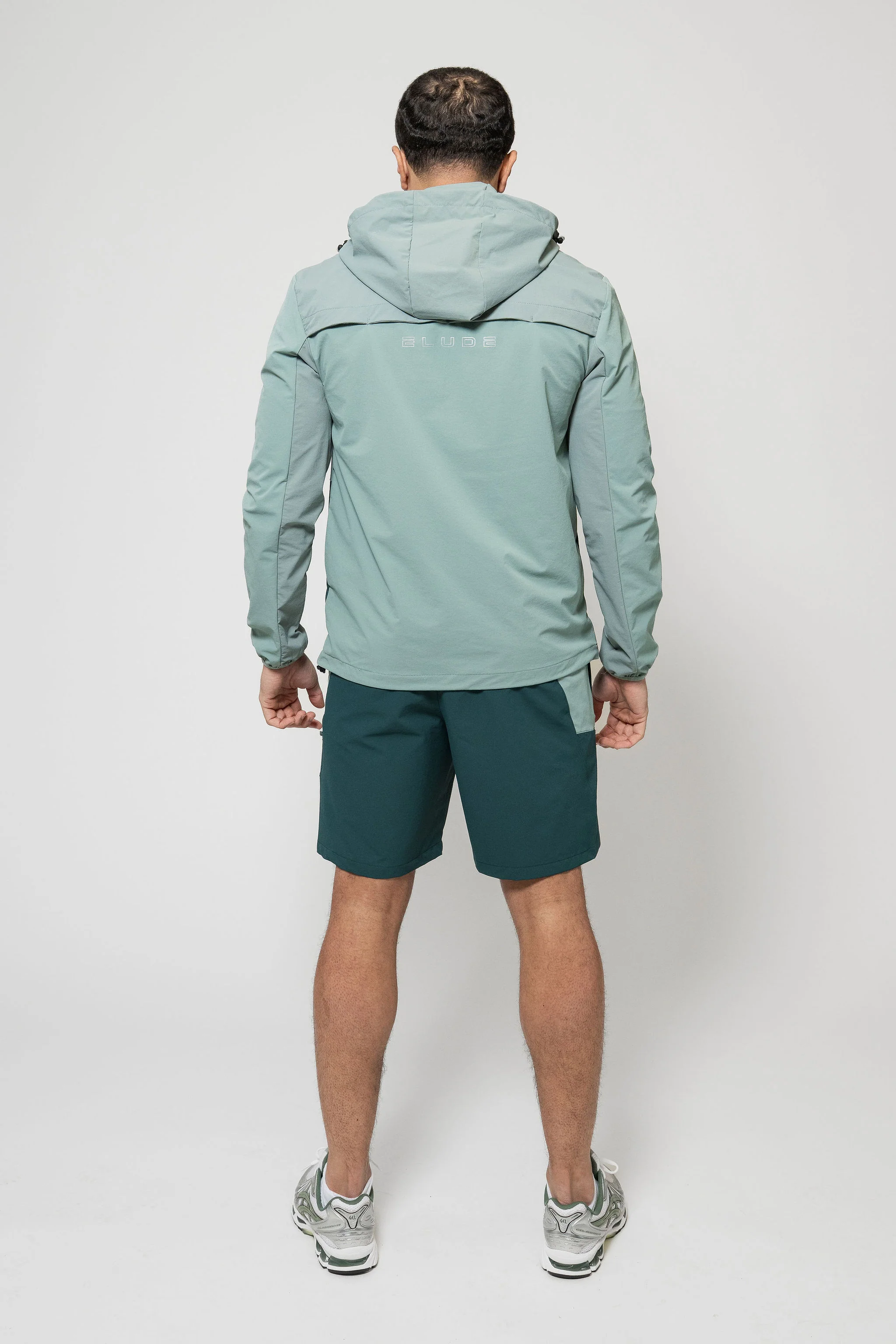 APEX JACKET SHORT SET - TEAL/FOREST GREEN/MINT - Image 2