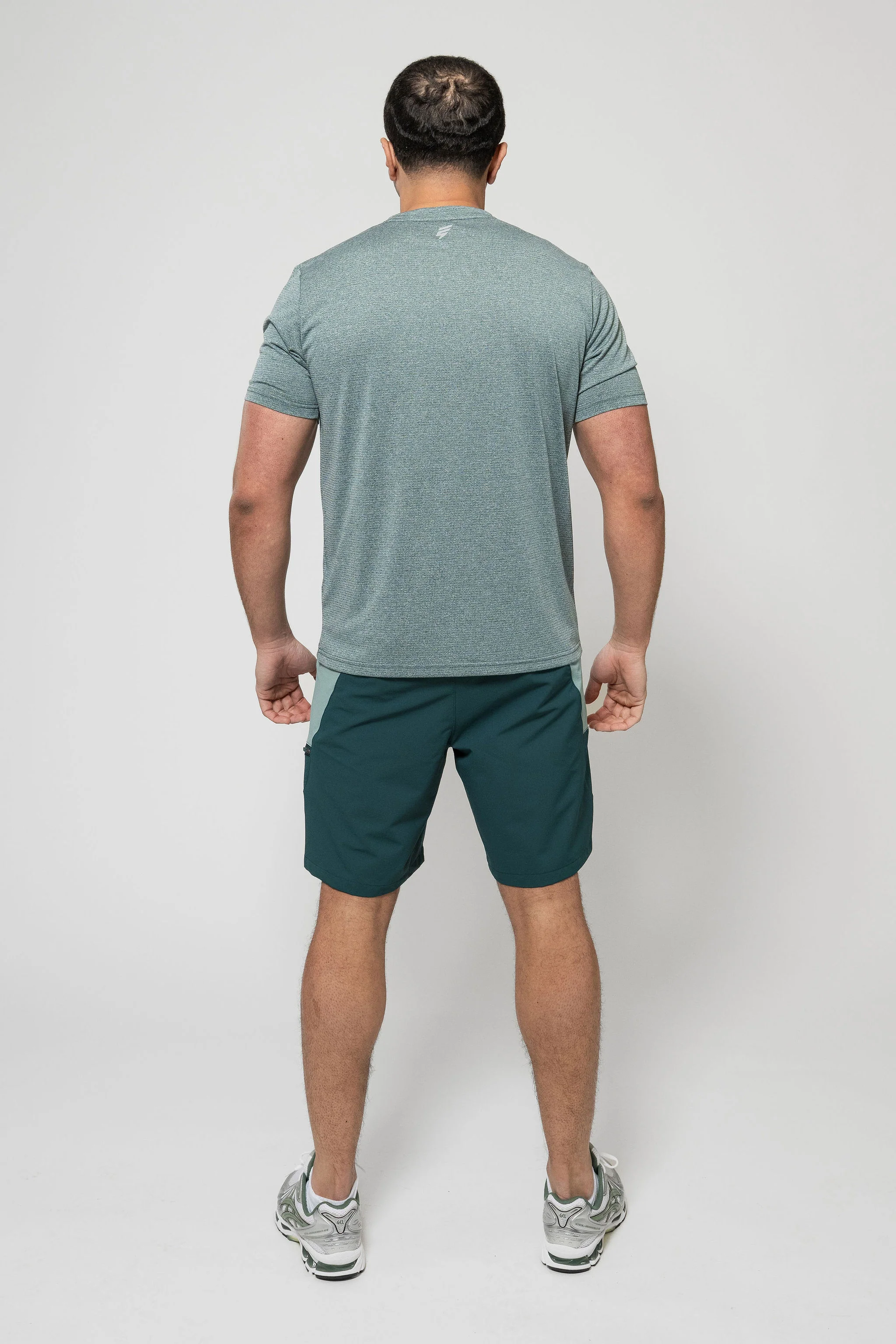 APEX SHORT SET - TEAL/FOREST GREEN - Image 3