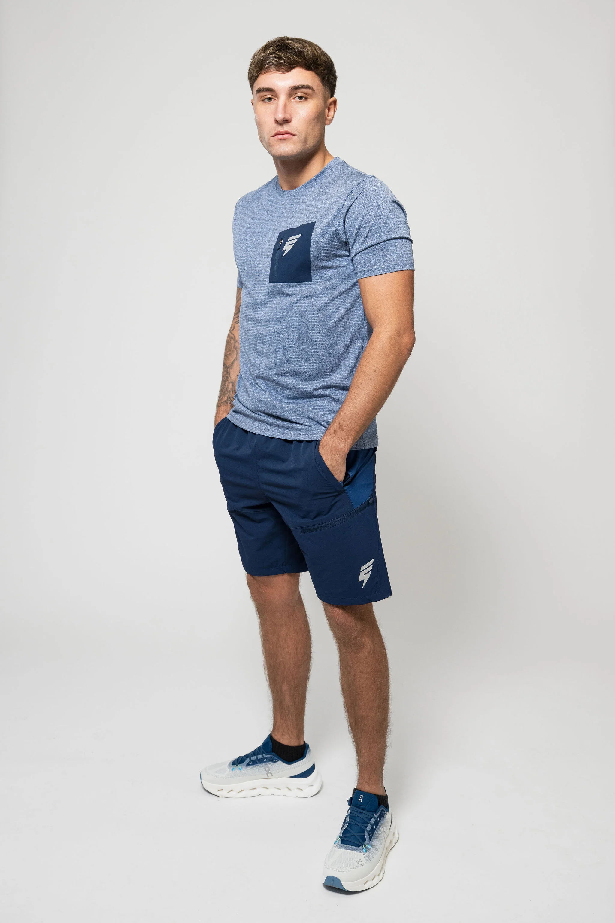 APEX SHORT SET - NAVY/BLUE - Image 10
