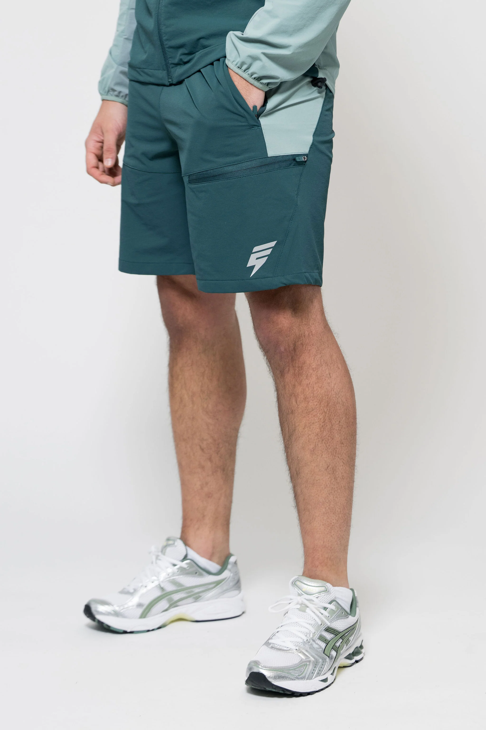 APEX SHORT - TEAL/FOREST GREEN - Image 3