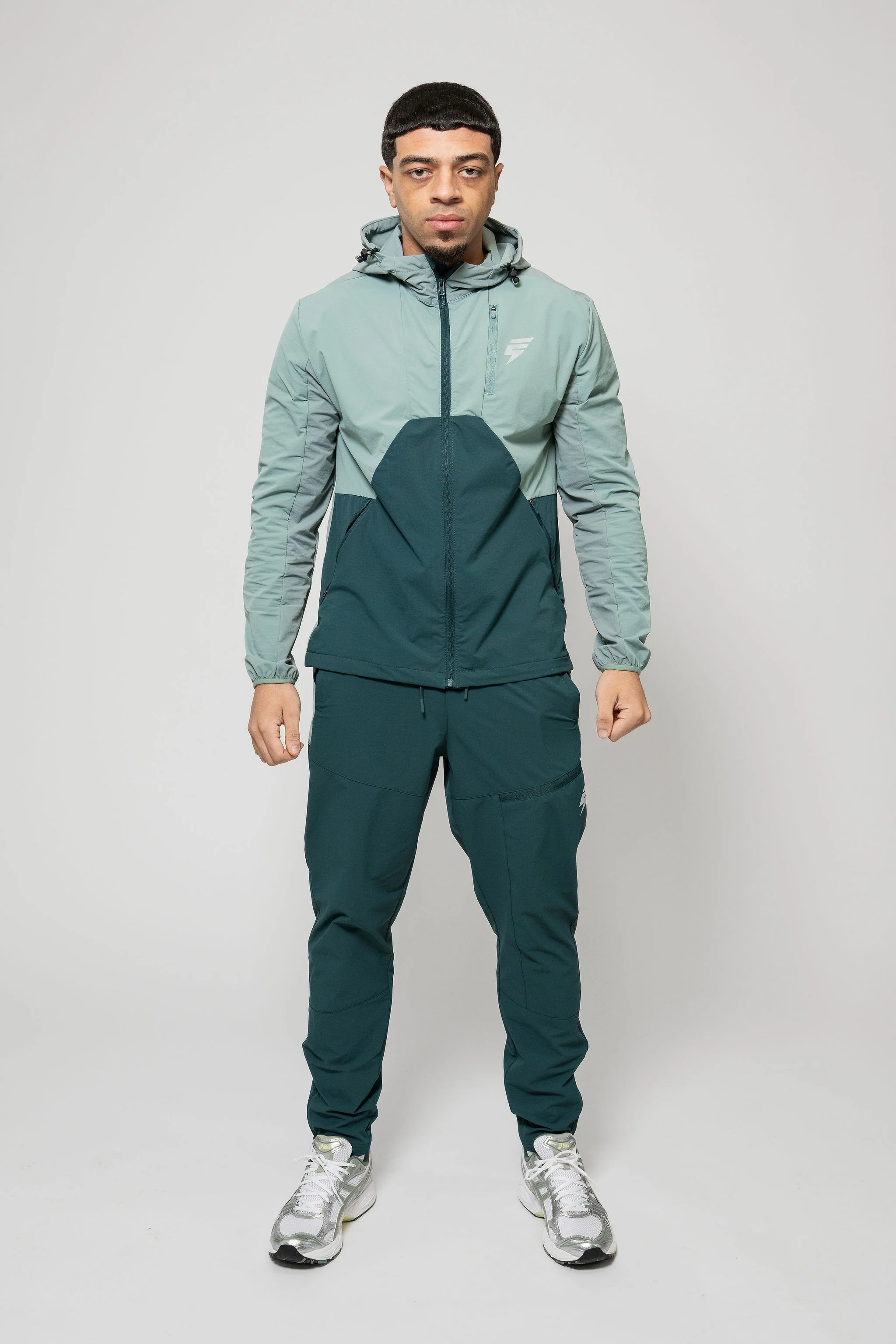 APEX JACKET - TEAL/FOREST GREEN - Image 6
