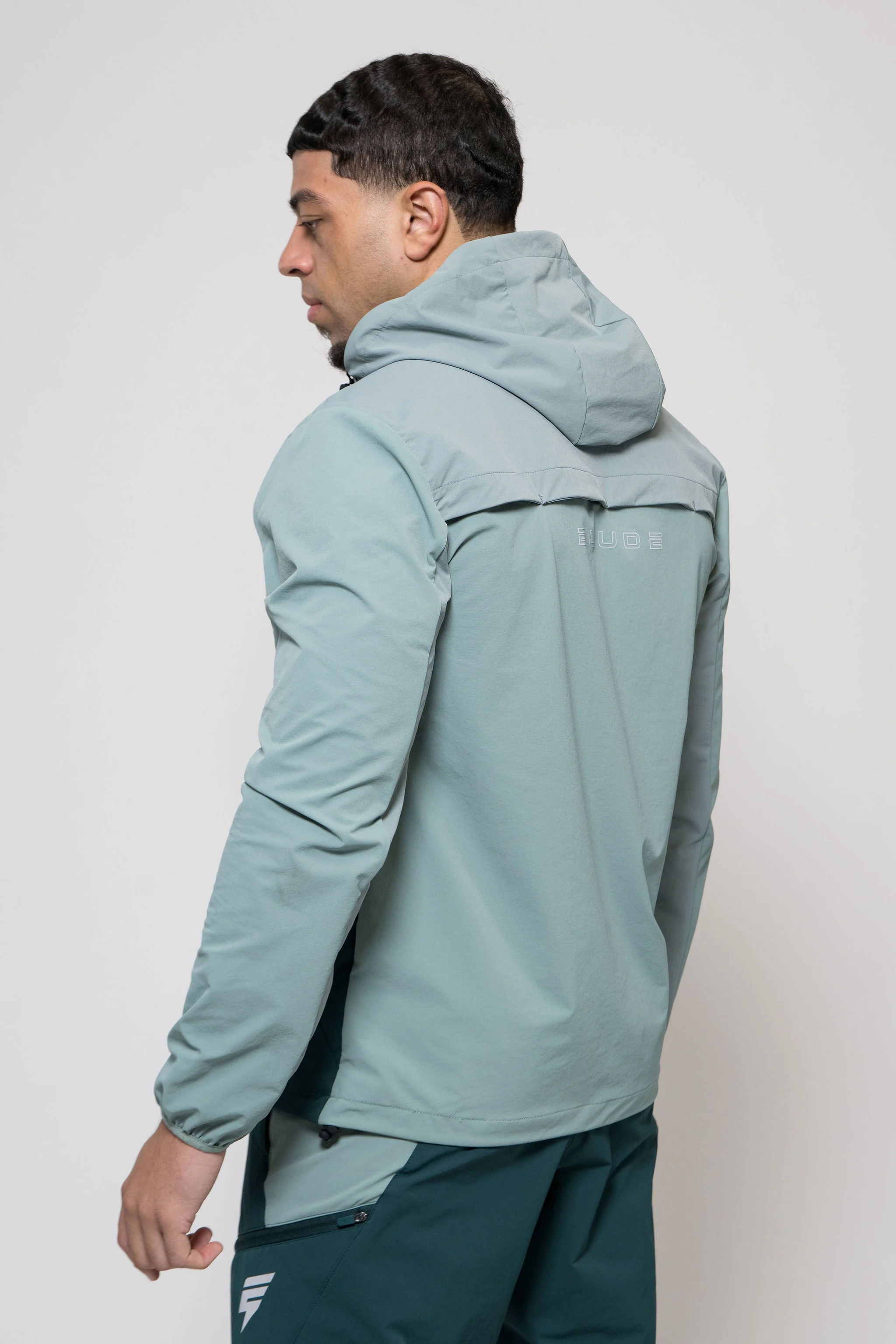 APEX JACKET - TEAL/FOREST GREEN - Image 3