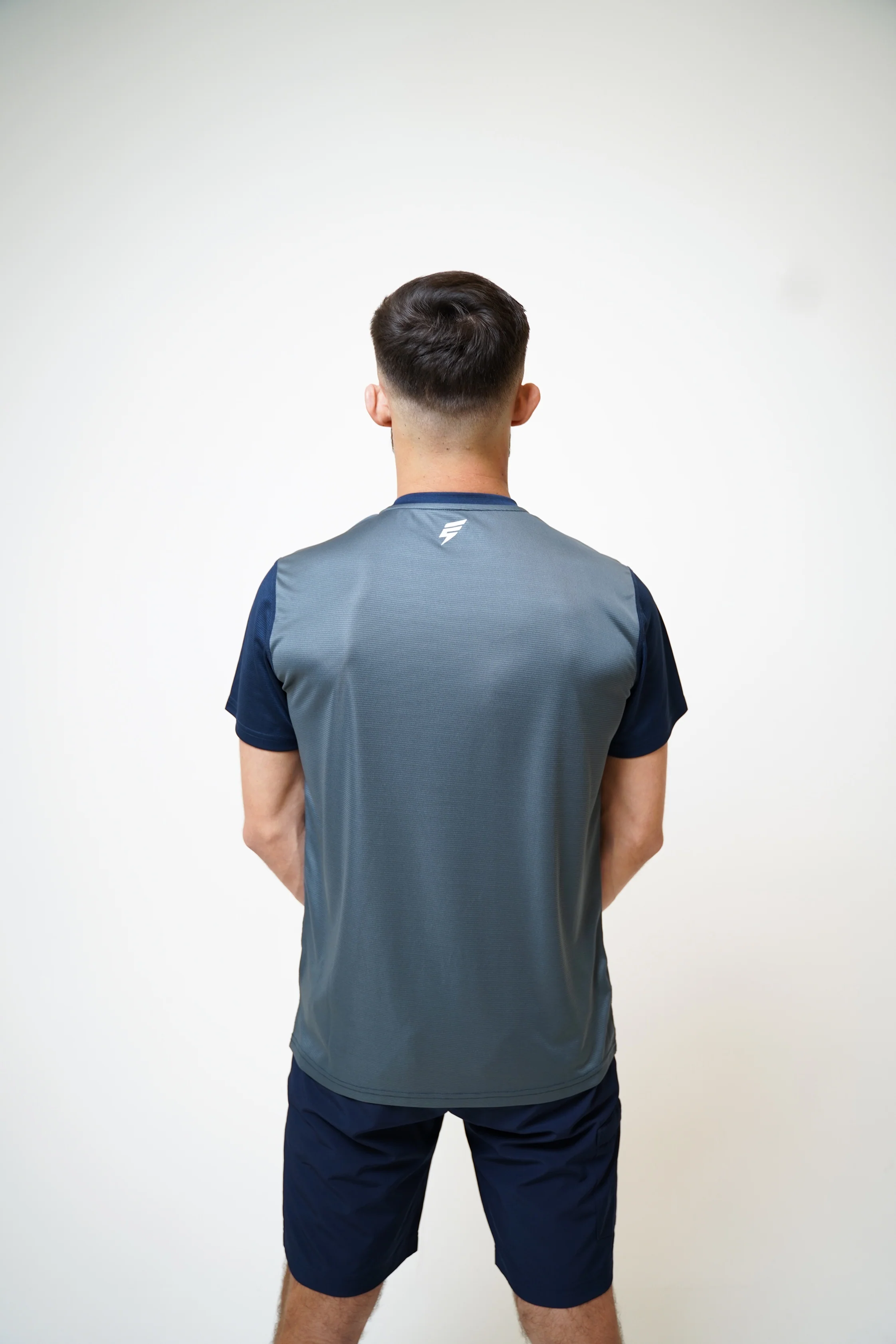 CORE TEE - NAVY/GREY - Image 3