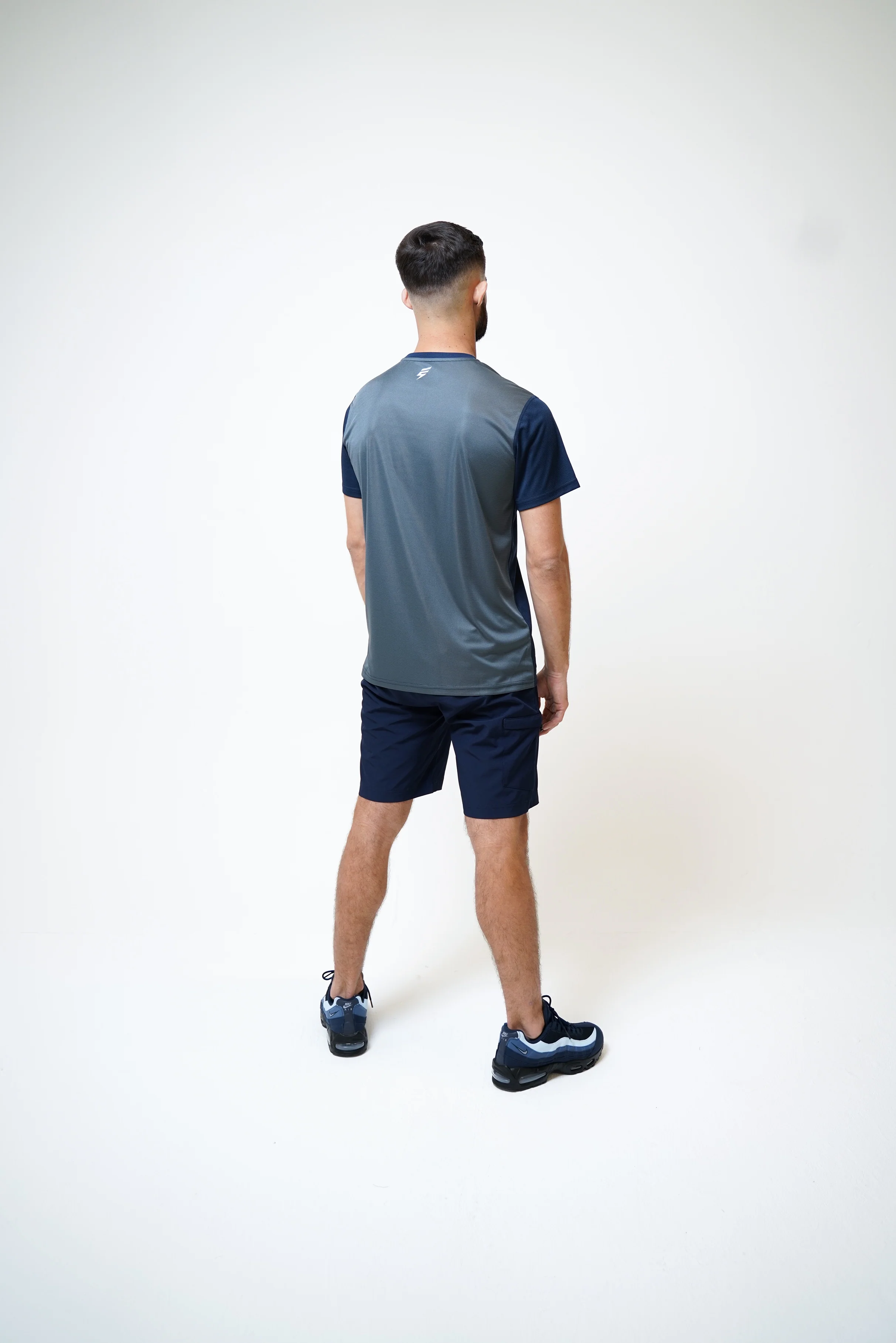 CORE TEE - NAVY/GREY - Image 4