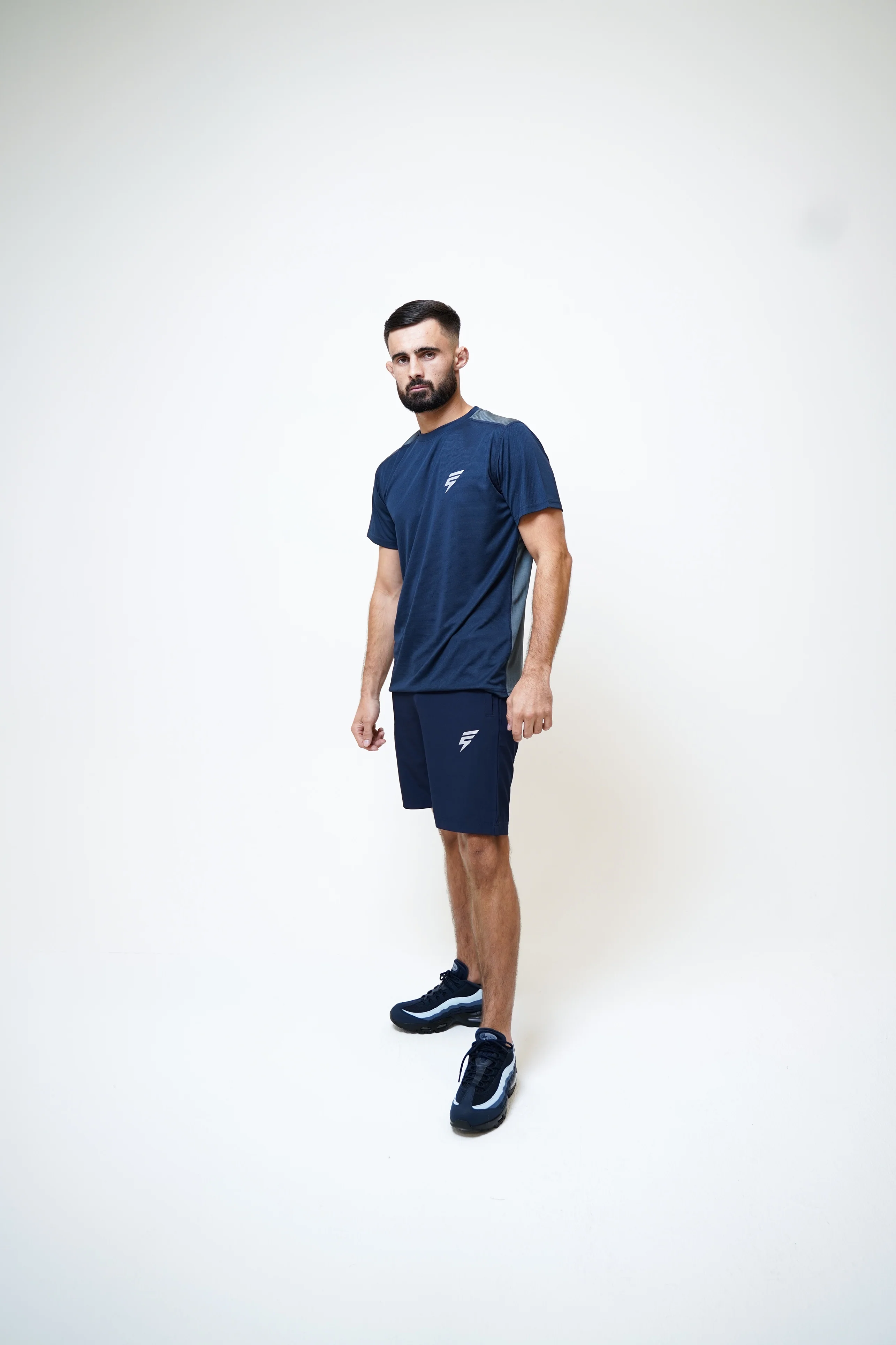 CORE TEE - NAVY/GREY - Image 5