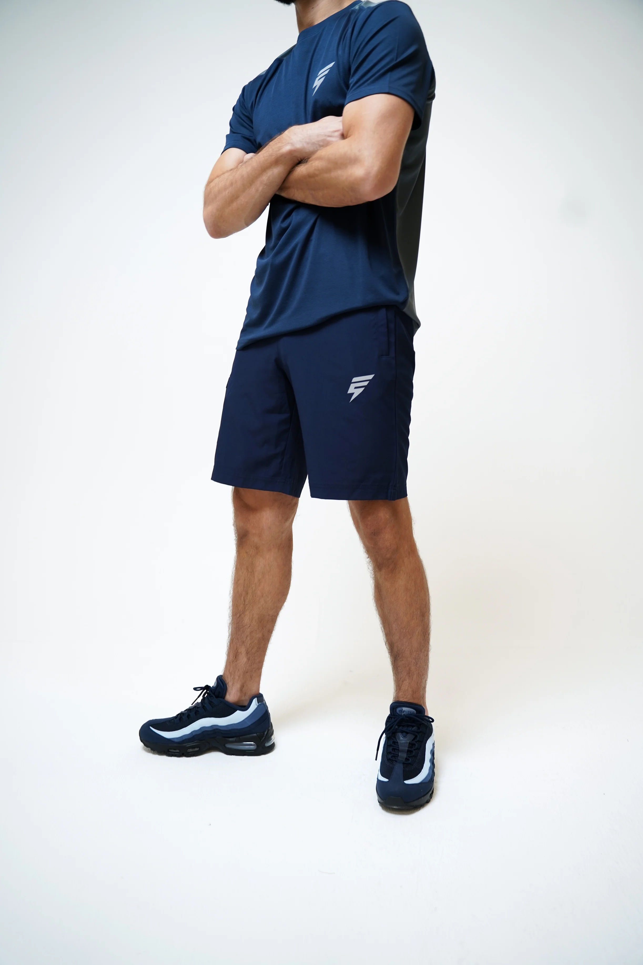 CORE TEE - NAVY/GREY - Image 7
