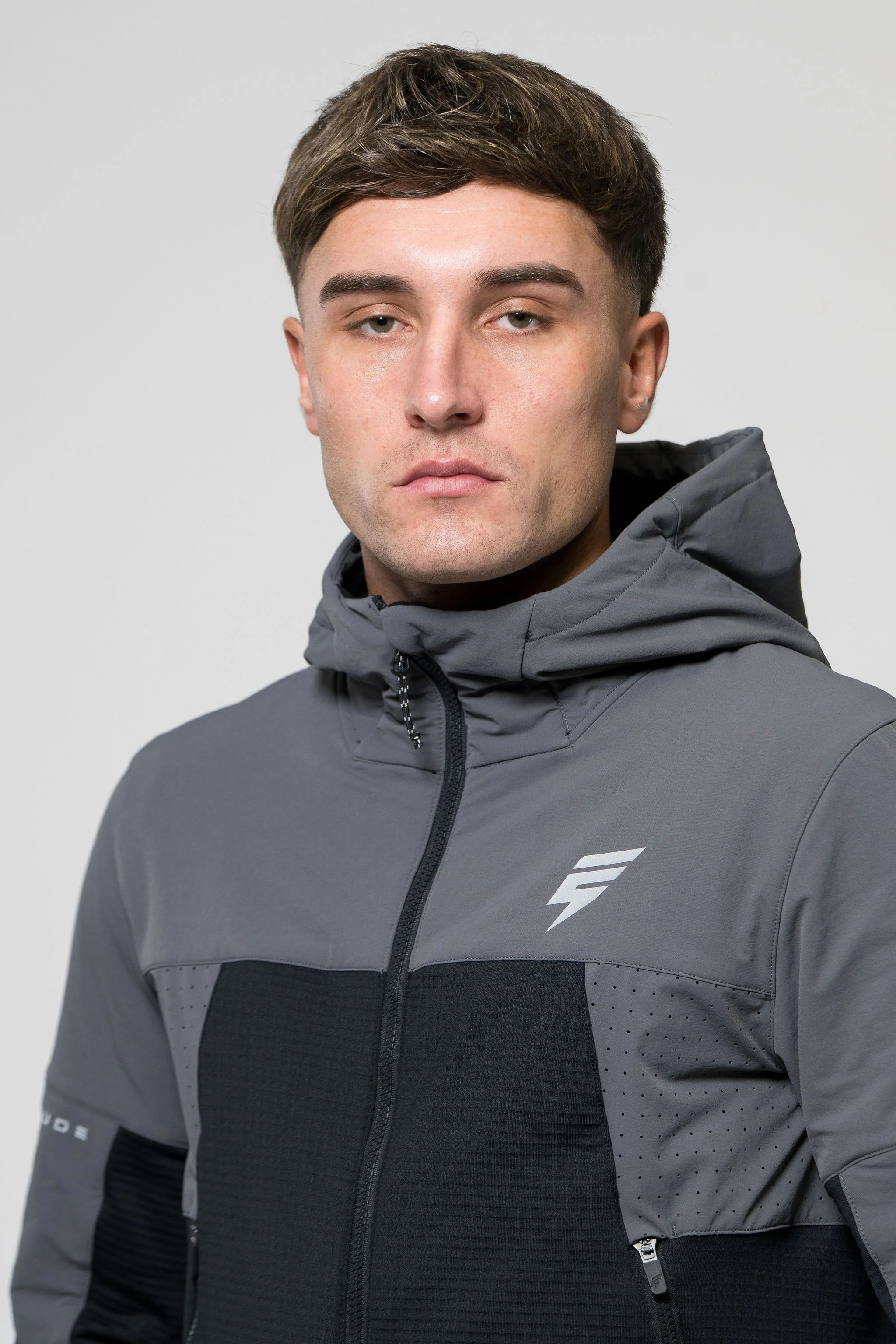 DELTA FLEECE JACKET - COAL/BLACK - Image 3