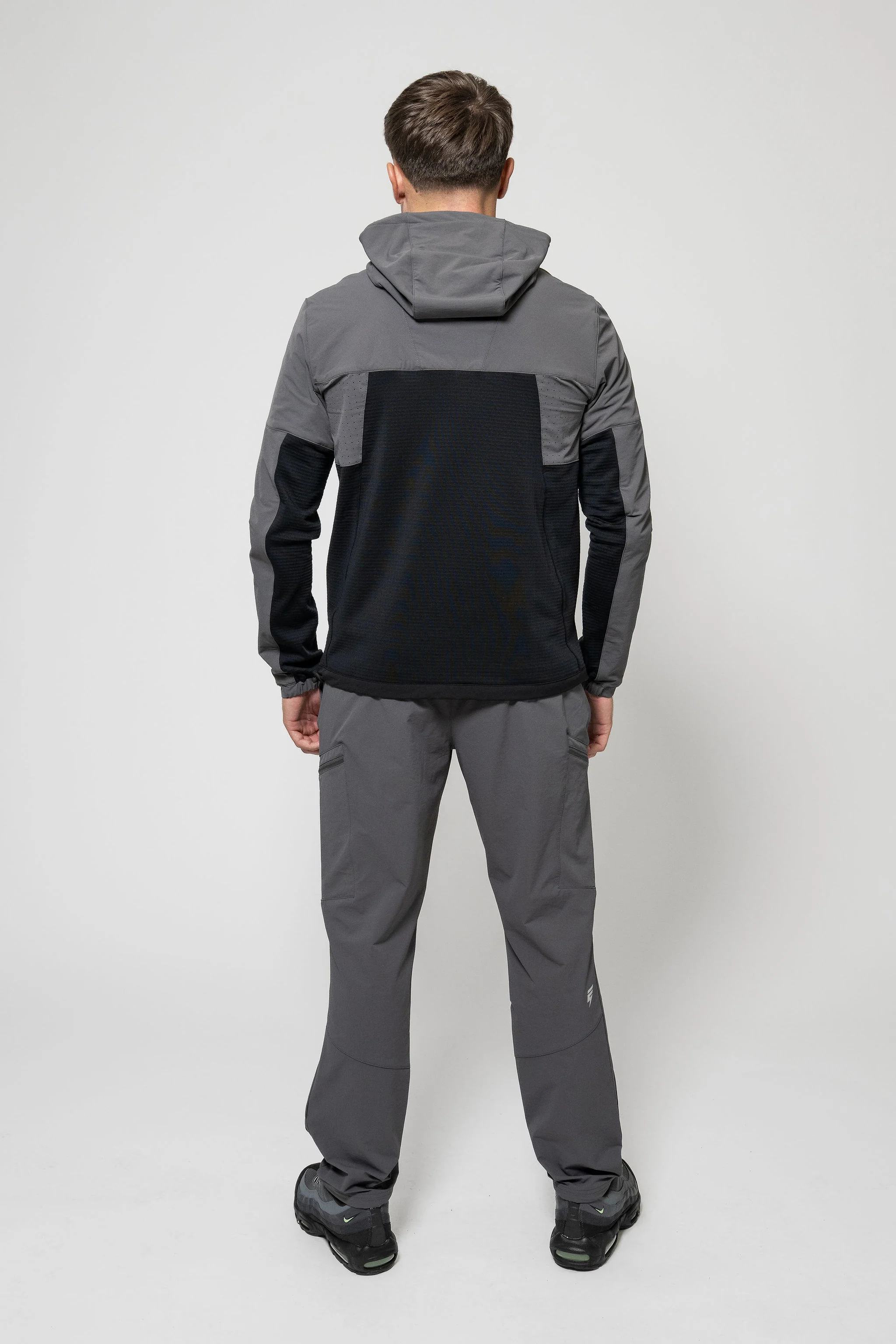 DELTA FLEECE TRACKSUIT - COAL/BLACK - Image 2