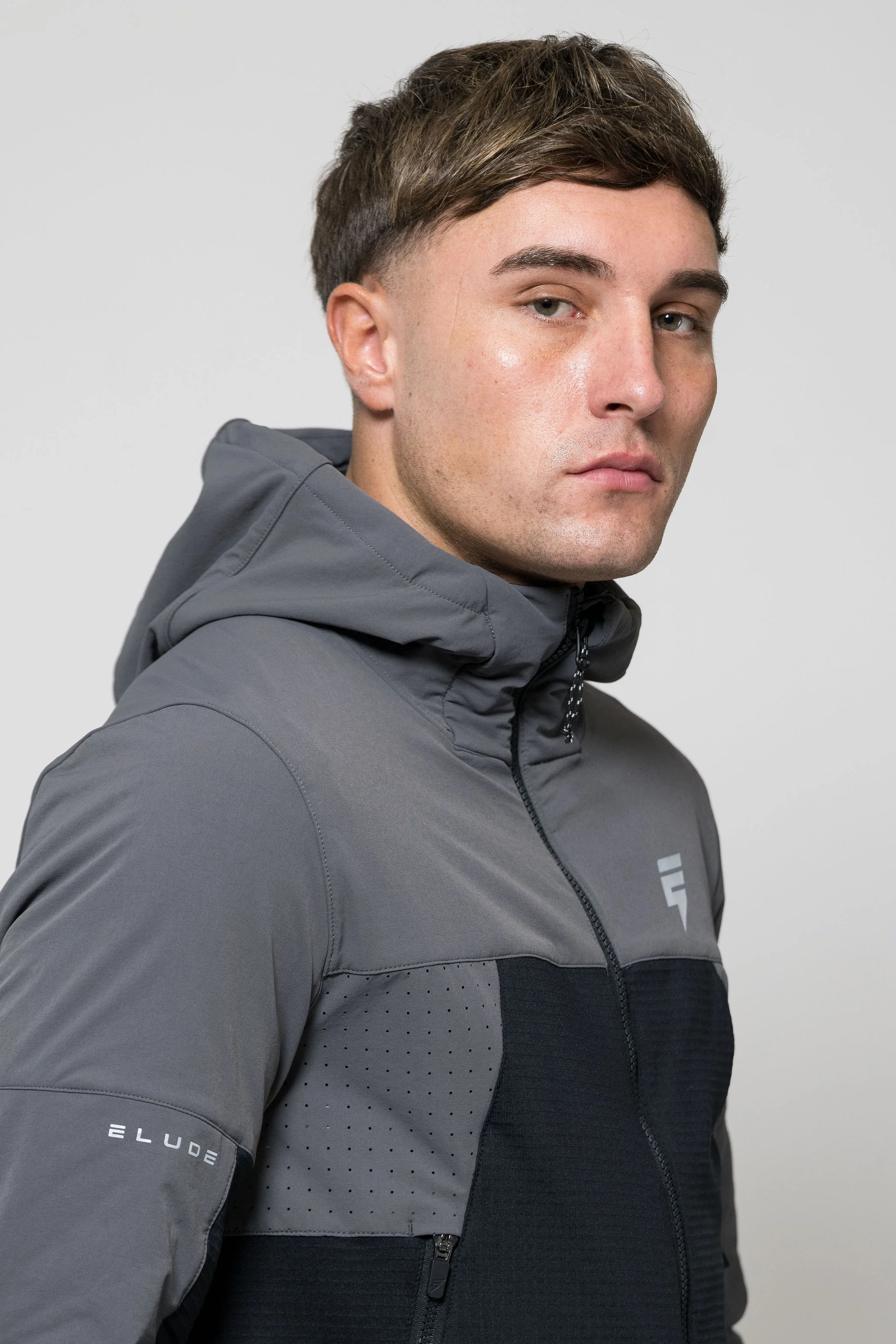 DELTA FLEECE JACKET - COAL/BLACK - Image 4