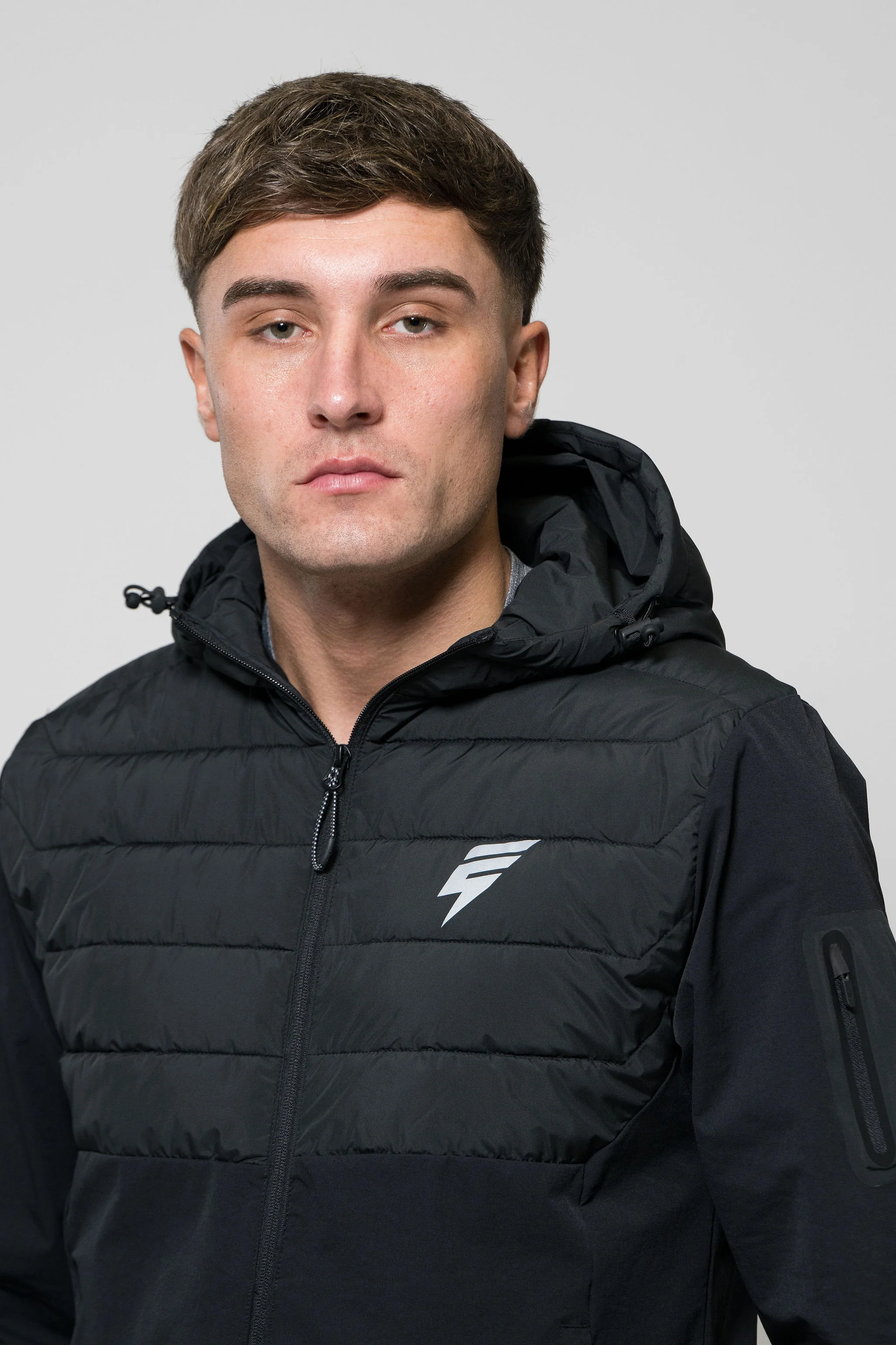HYBRID TRACKSUIT - BLACK - Image 4