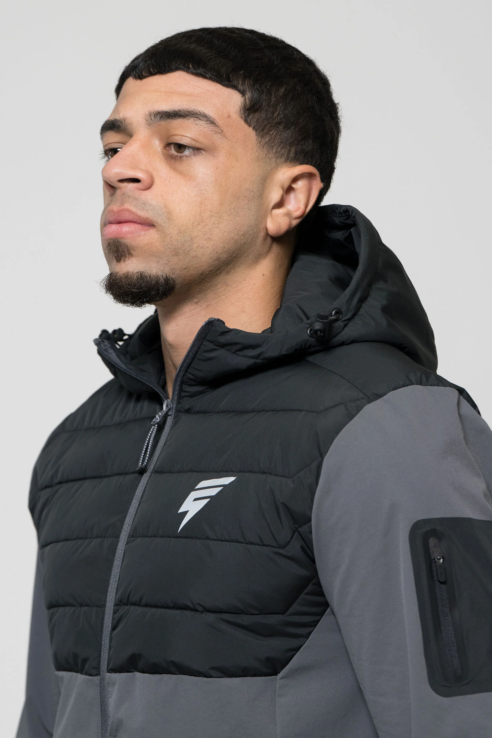 HYBRID TRACKSUIT - COAL/BLACK - Image 4