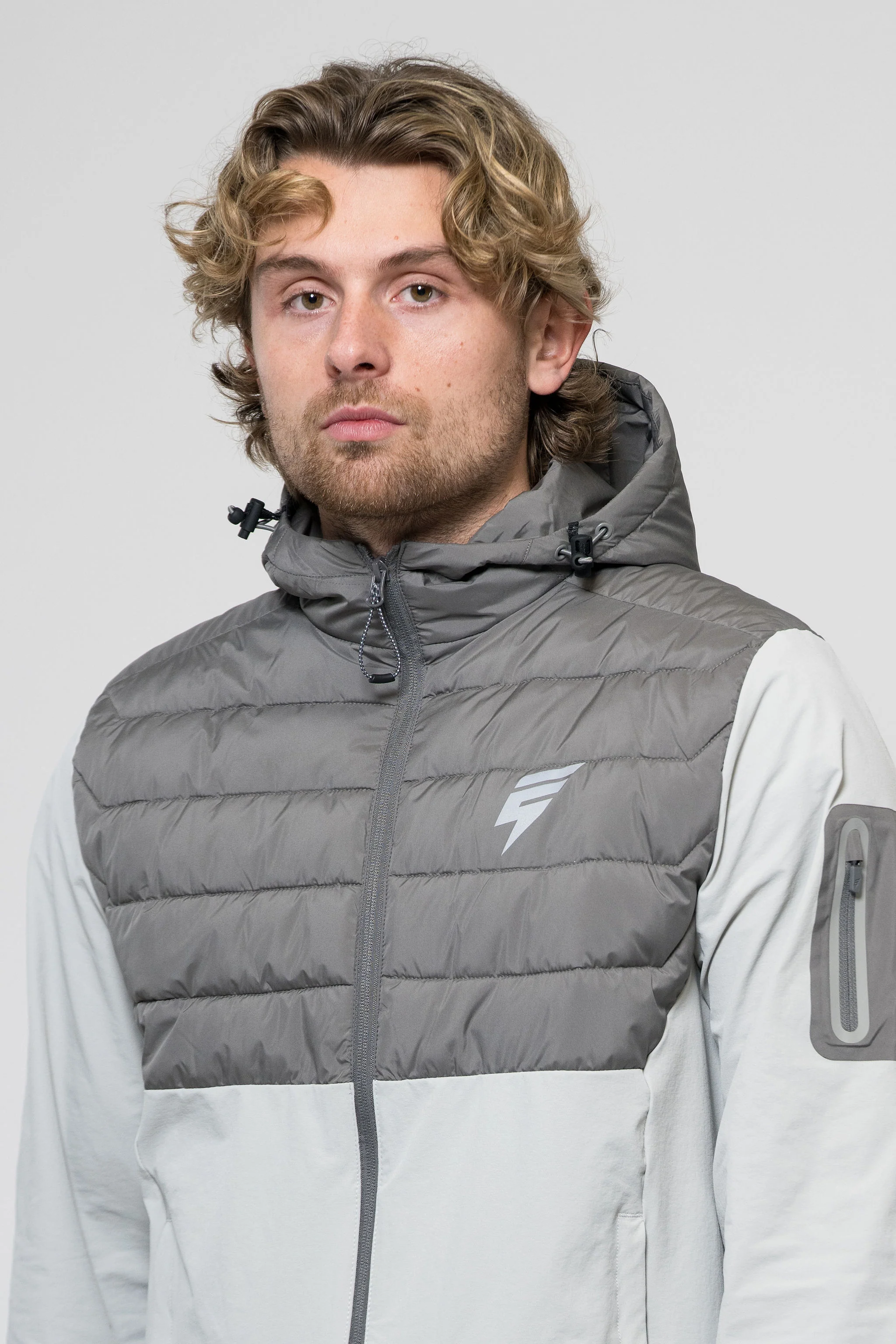 HYBRID TRACKSUIT - LIGHT GREY/COAL - Image 5