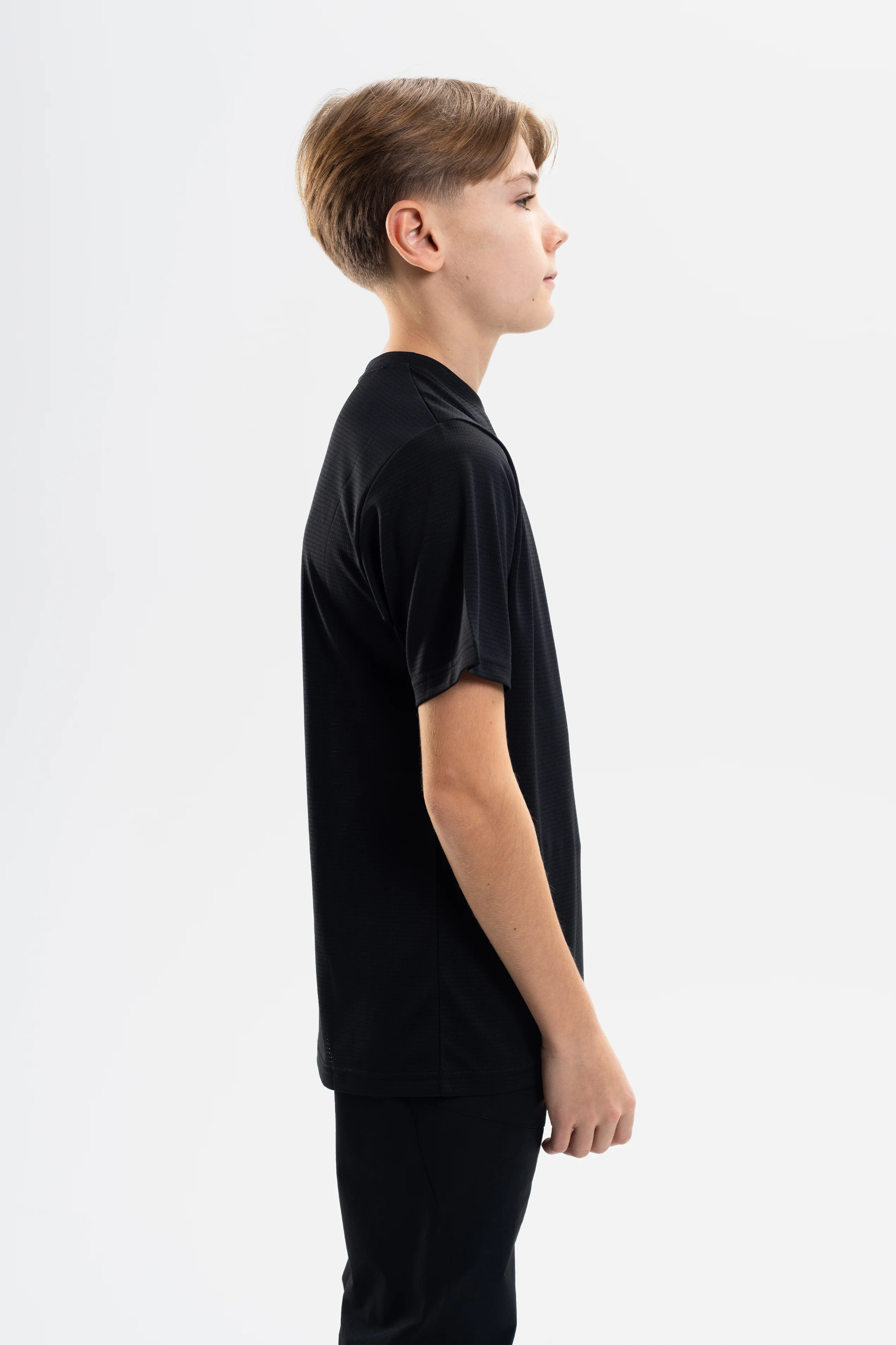 JUNIOR APEX TEE - BLACK - Image 5
