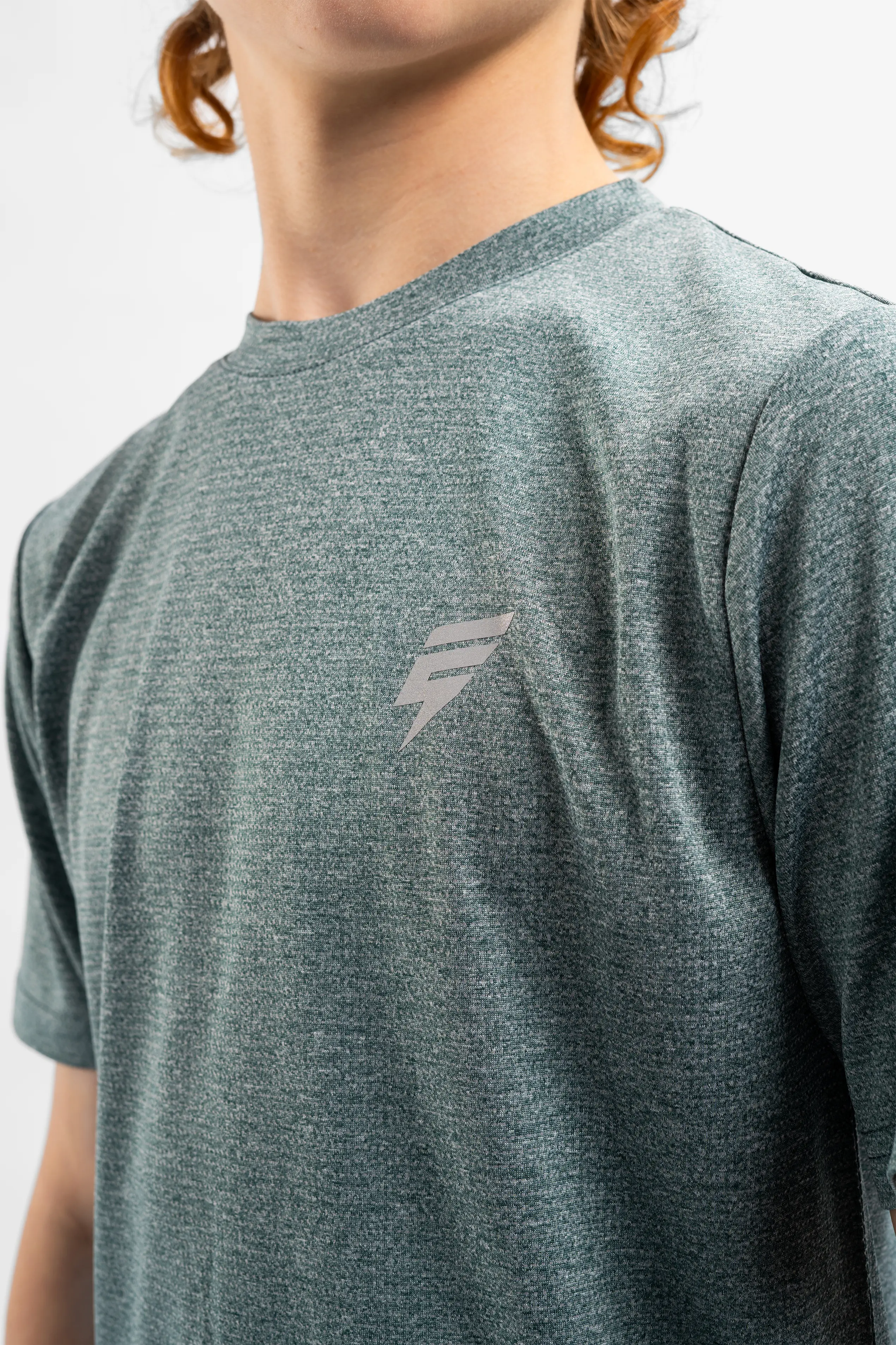 JUNIOR APEX TEE - GREEN - Image 2