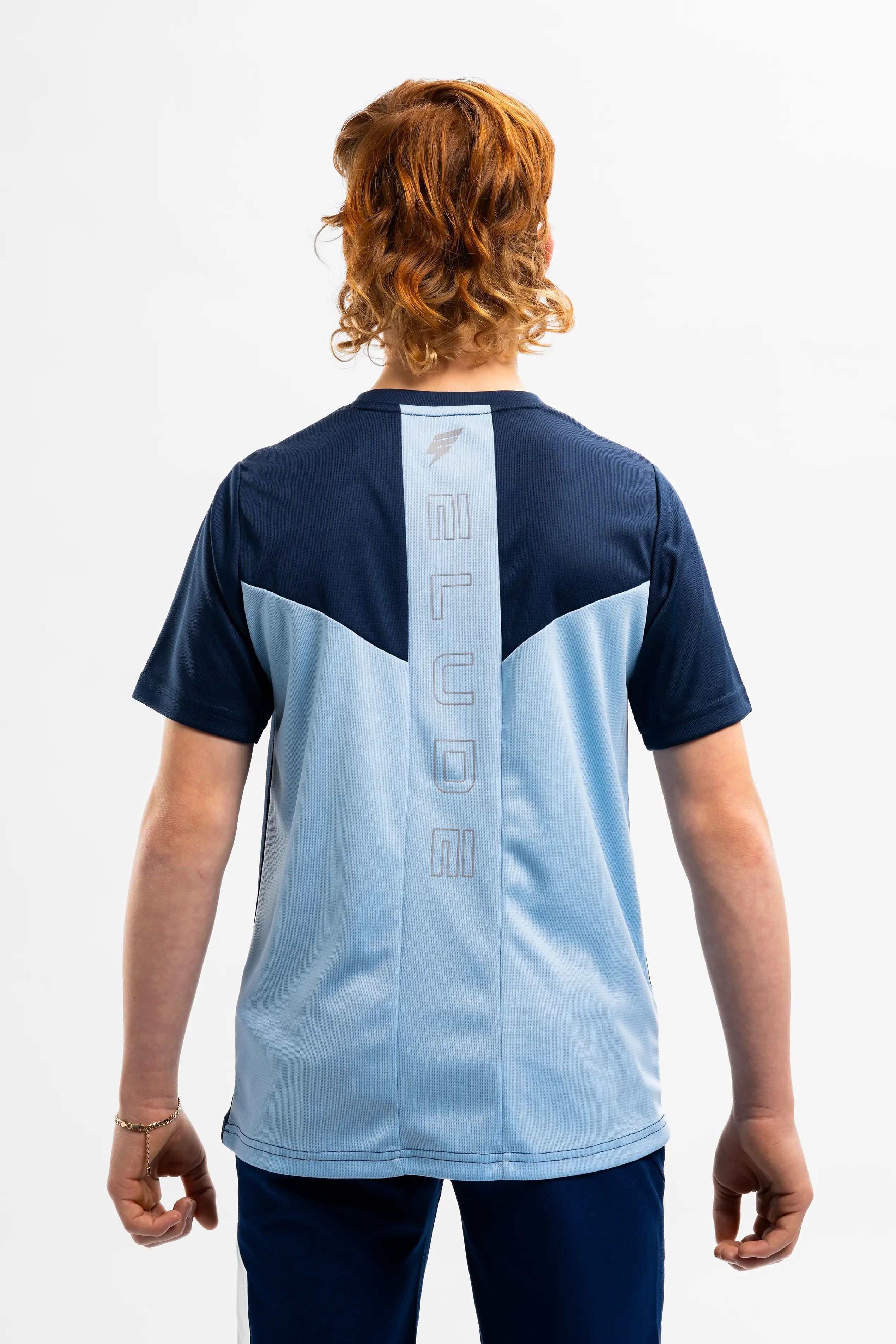 JUNIOR TECH TEE - NAVY/BLUE - Image 2