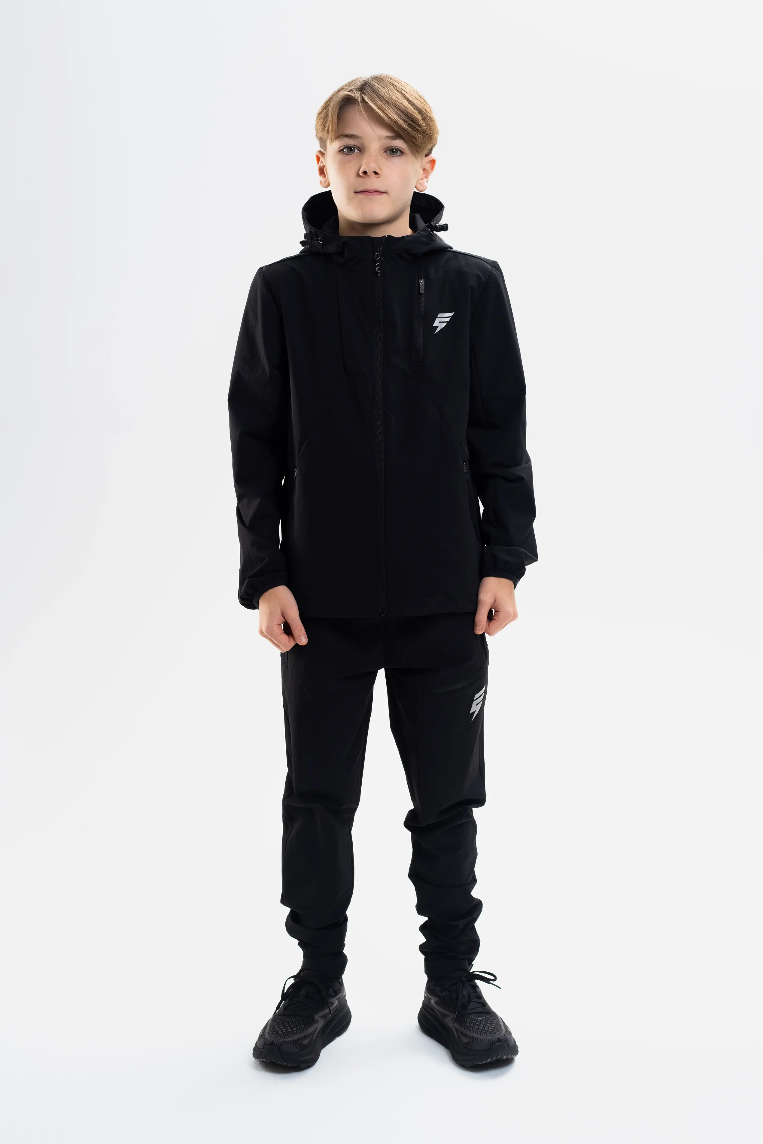 JUNIOR APEX JACKET - BLACK - Image 6