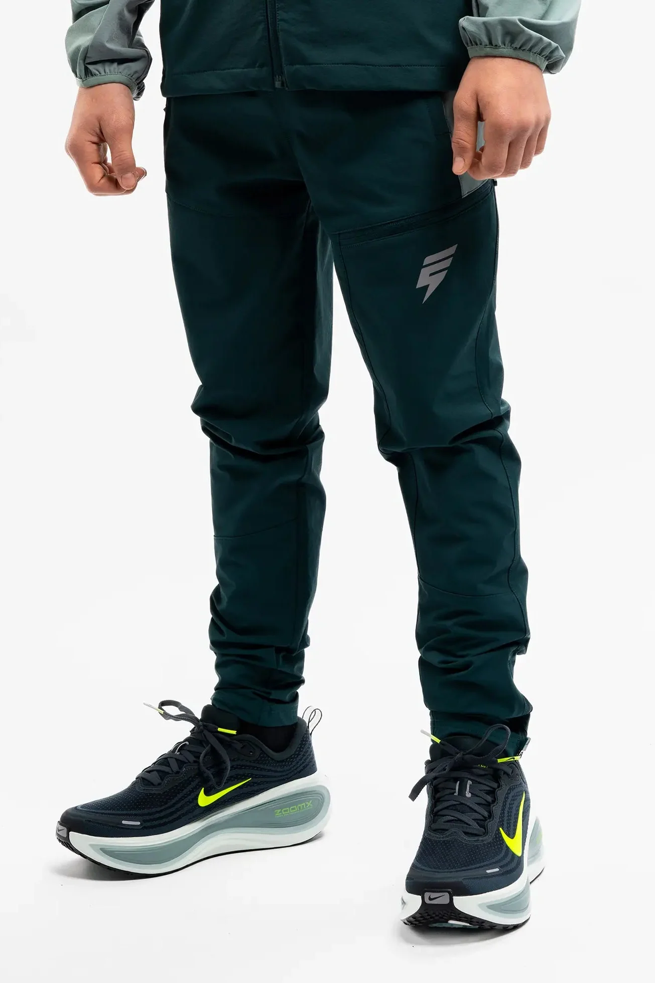JUNIOR APEX PANT - TEAL/FOREST GREEN