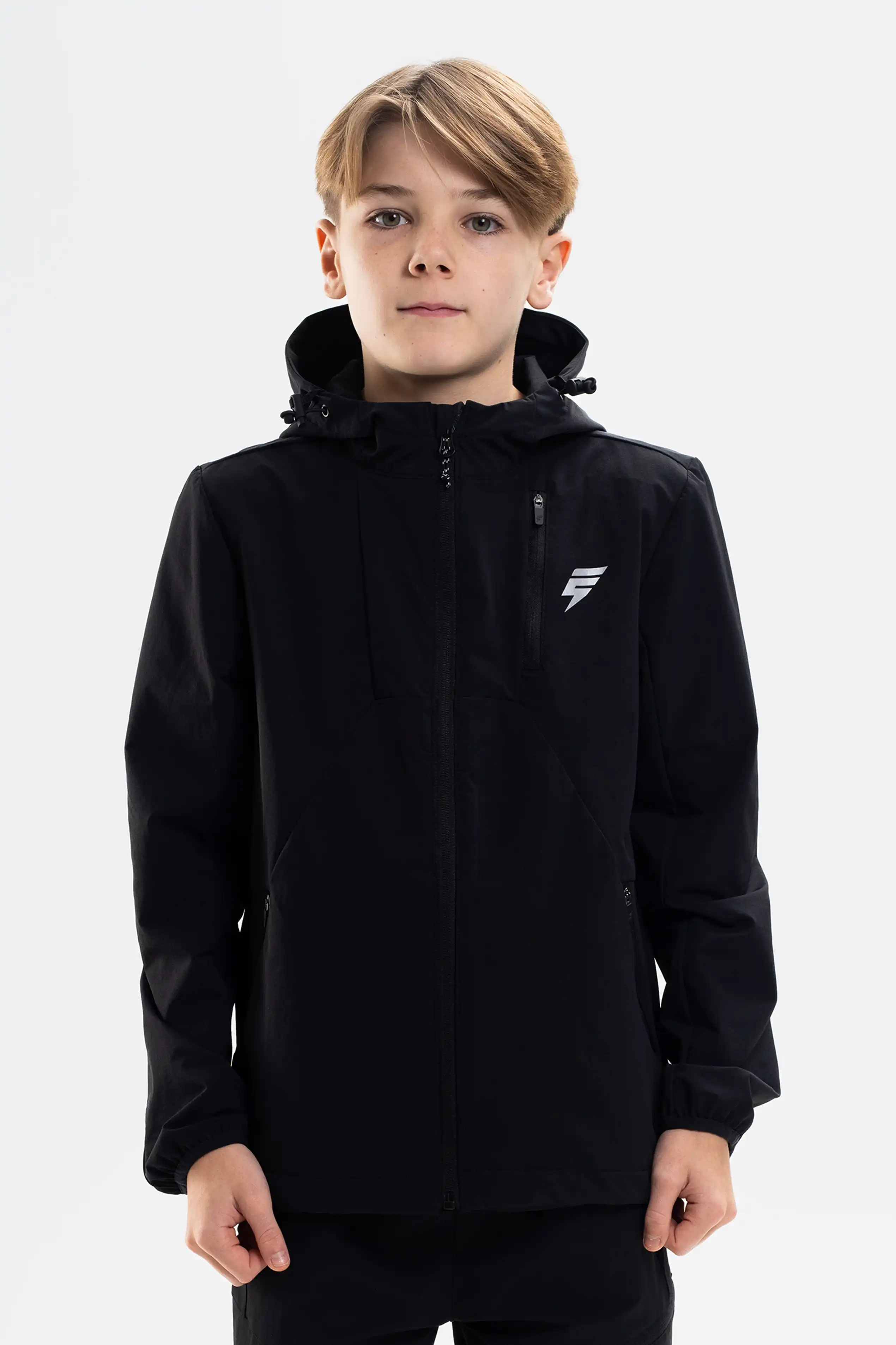 JUNIOR APEX TRACKSUIT - BLACK - Image 3
