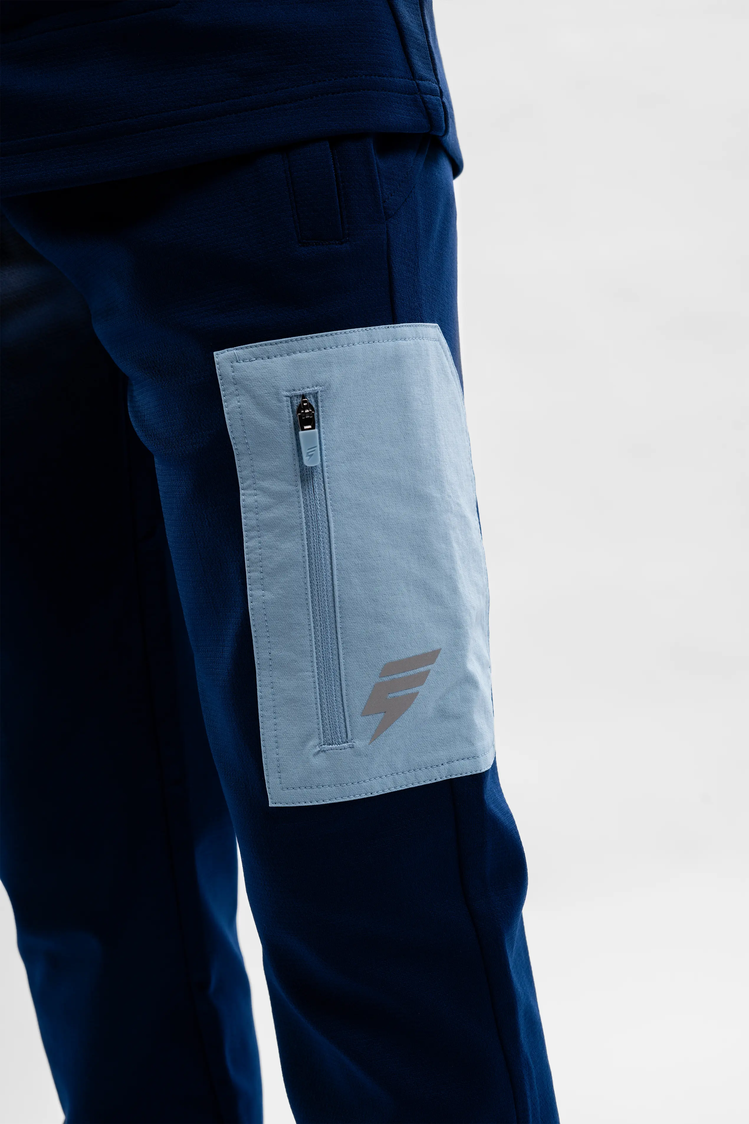 JUNIOR PATCH PANT - NAVY/BLUE - Image 3