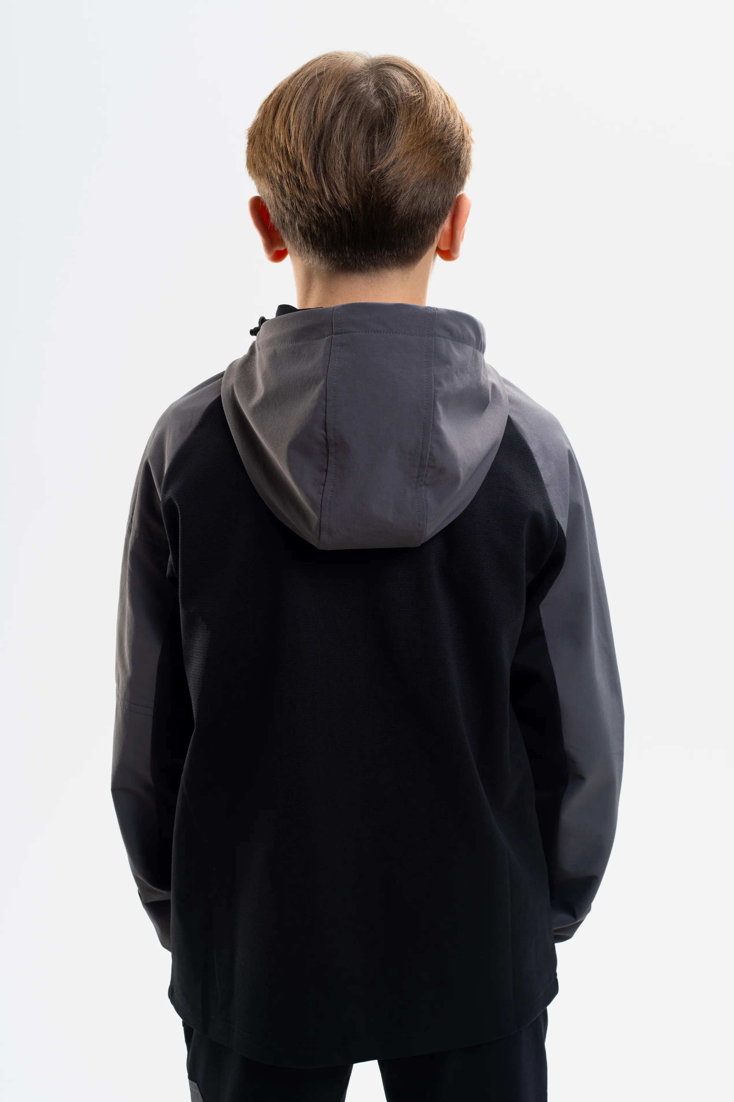 JUNIOR PATCH TRACKSUIT - BLACK/COAL - Image 6