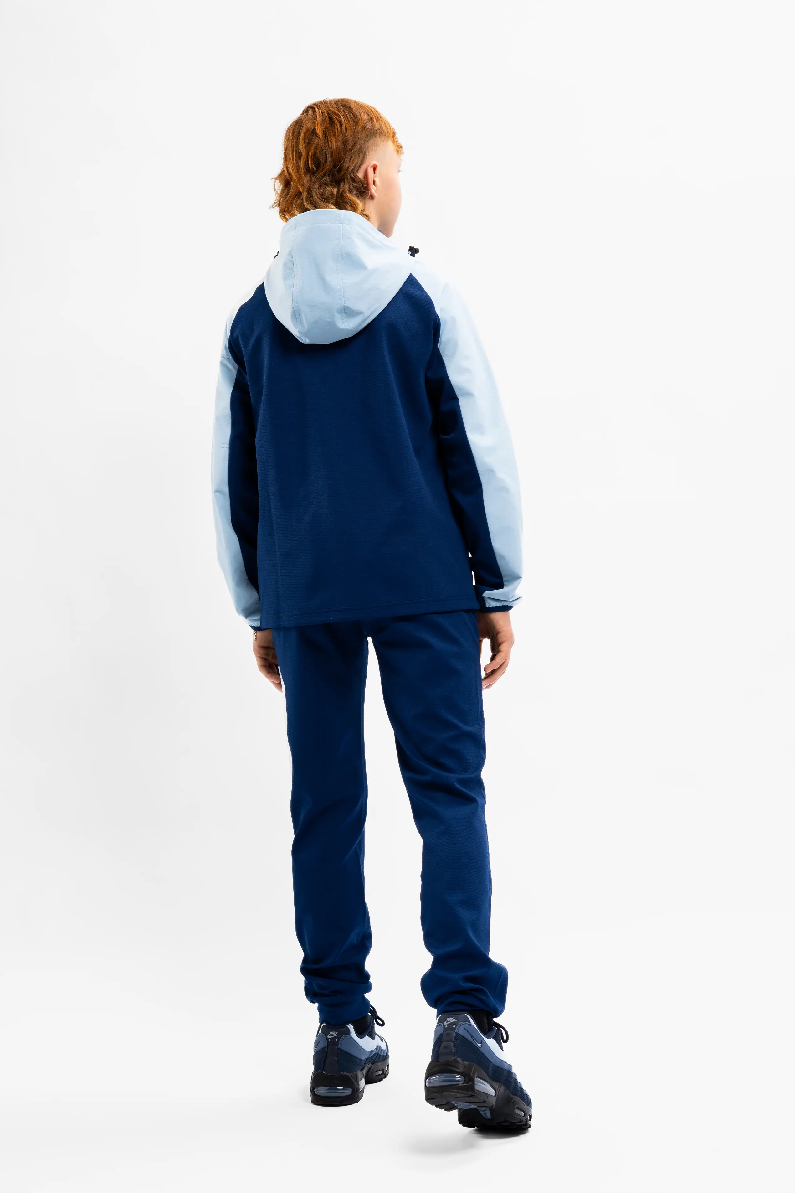 JUNIOR PATCH TRACKSUIT - NAVY/BLUE - Image 6