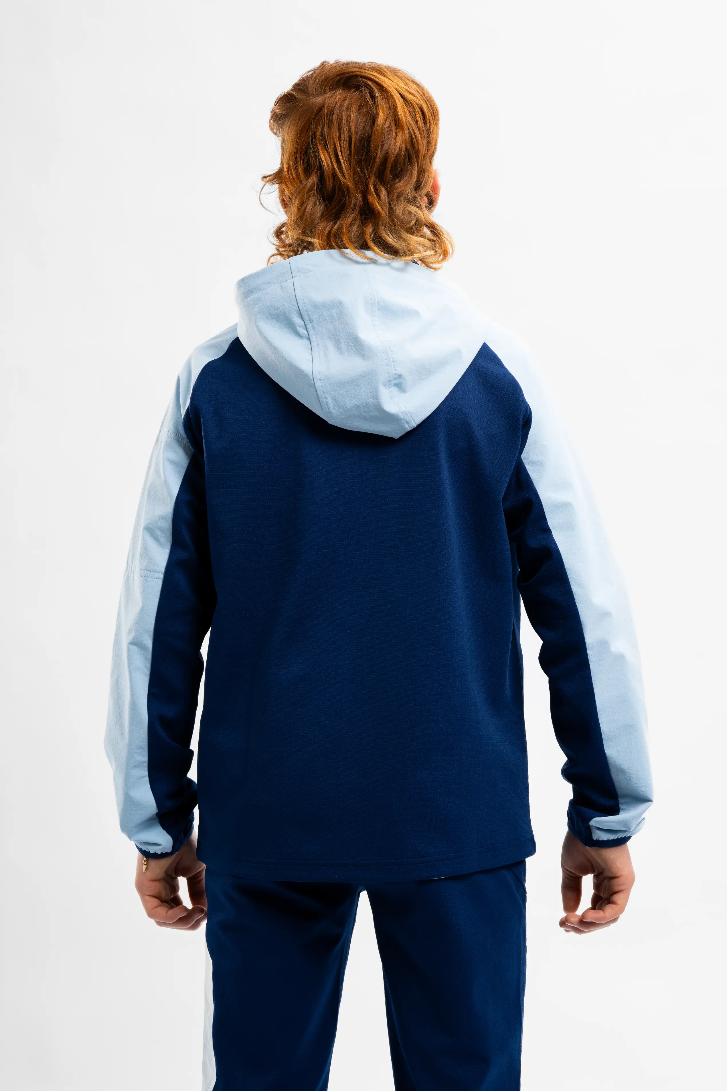 JUNIOR PATCH TRACKSUIT - NAVY/BLUE - Image 7