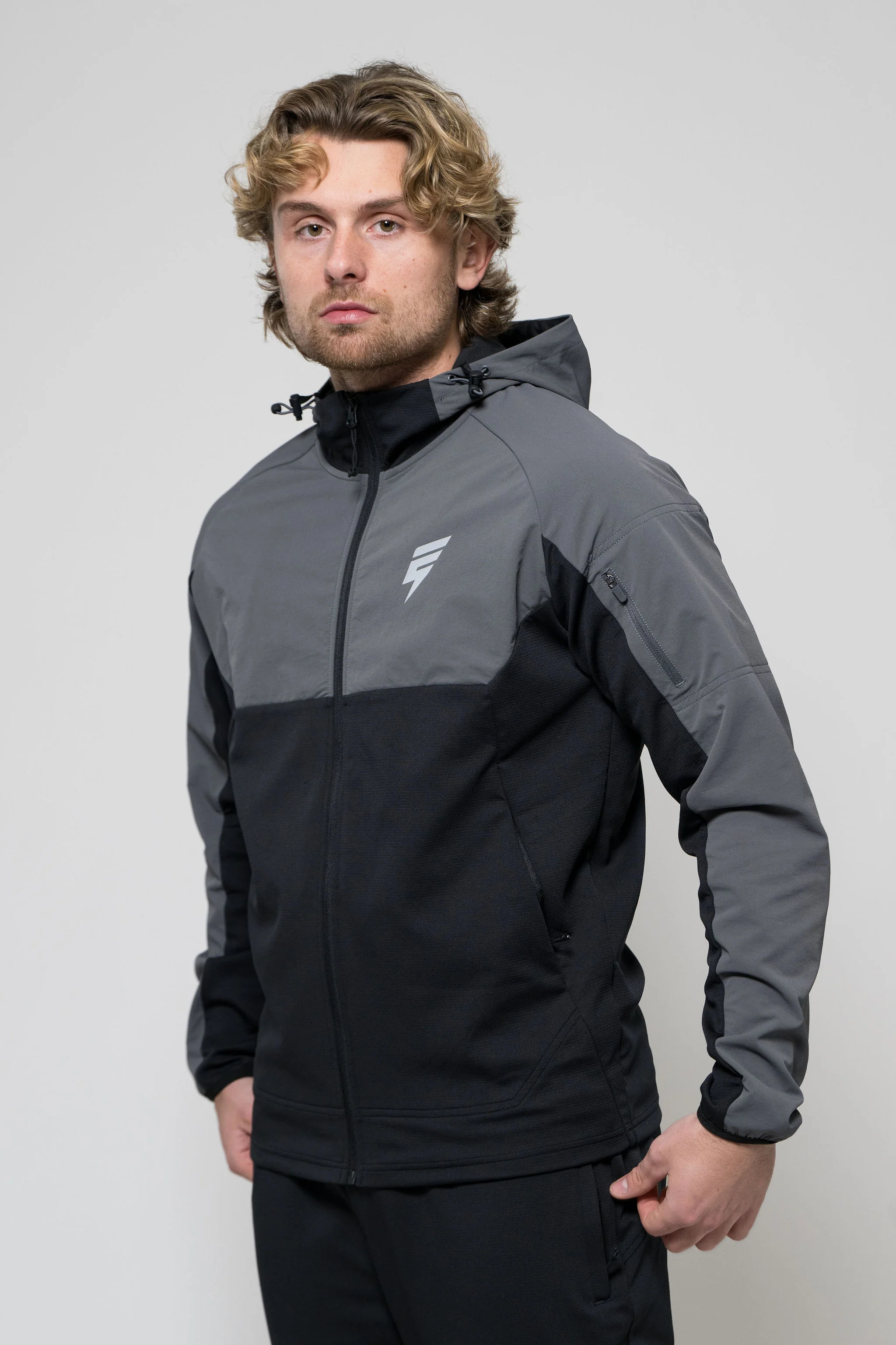 PATCH TRACKSUIT - BLACK/COAL - Image 3