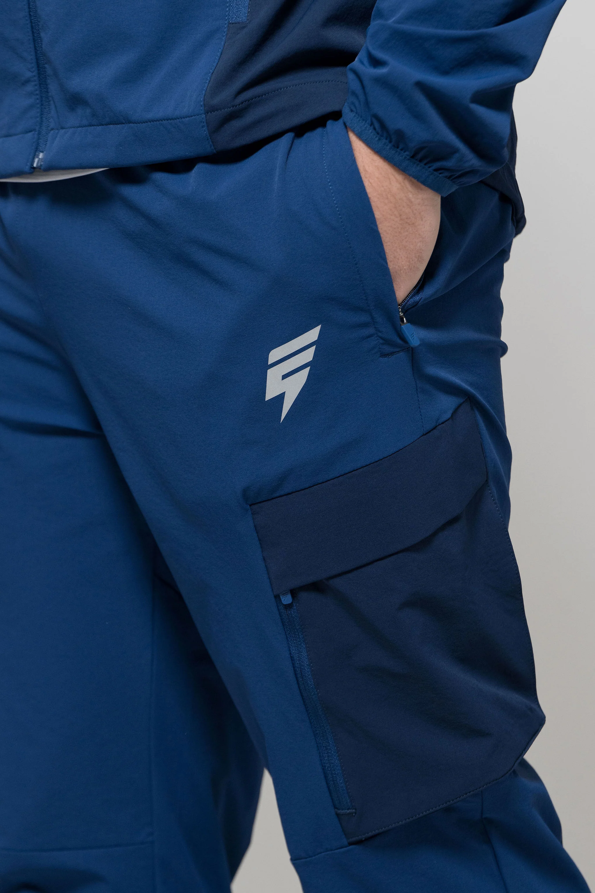 PEAK TRACKSUIT - BLUE/NAVY - Image 8