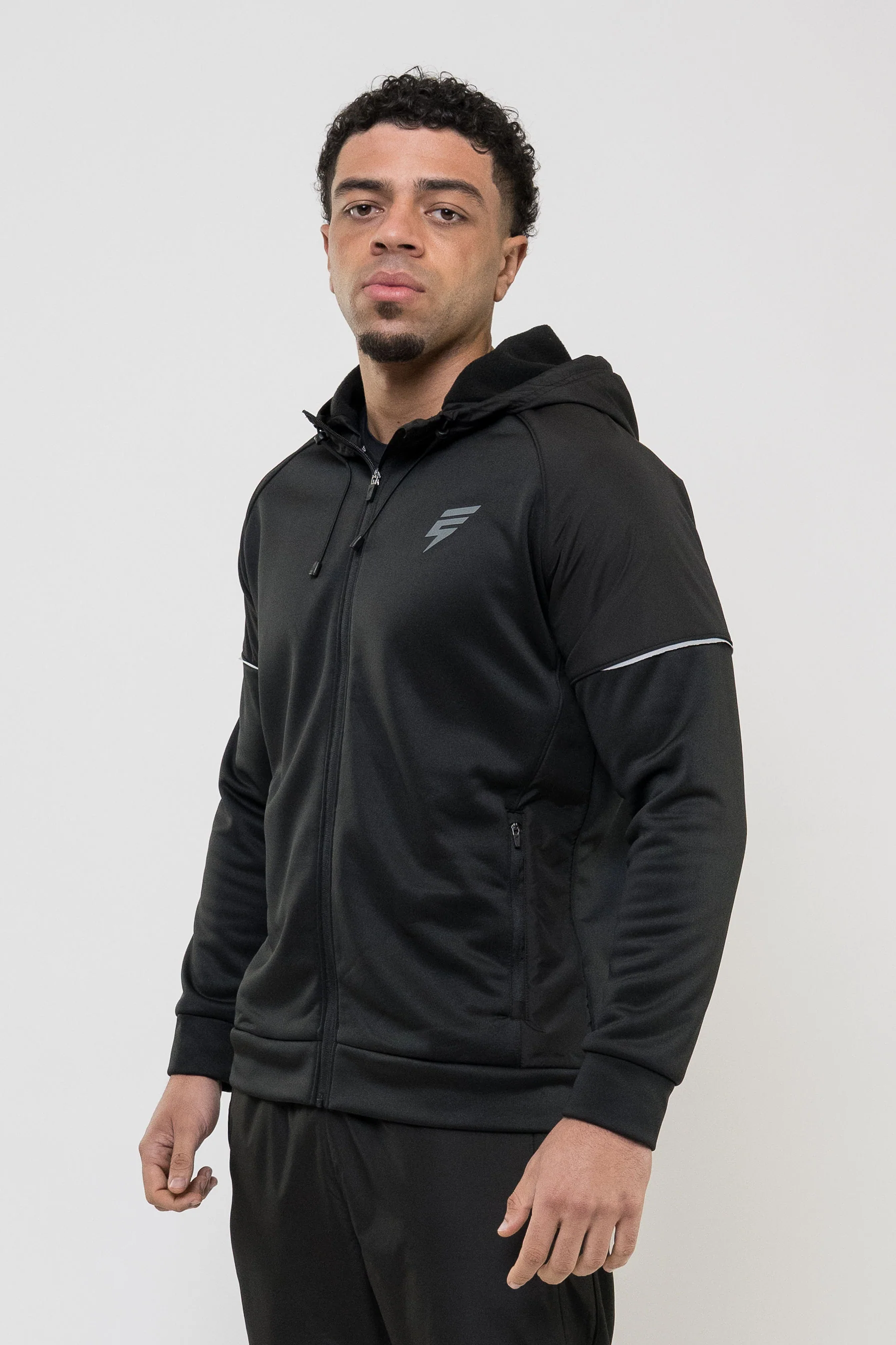 POLYTHERMA TRACKSUIT - BLACK - Image 5