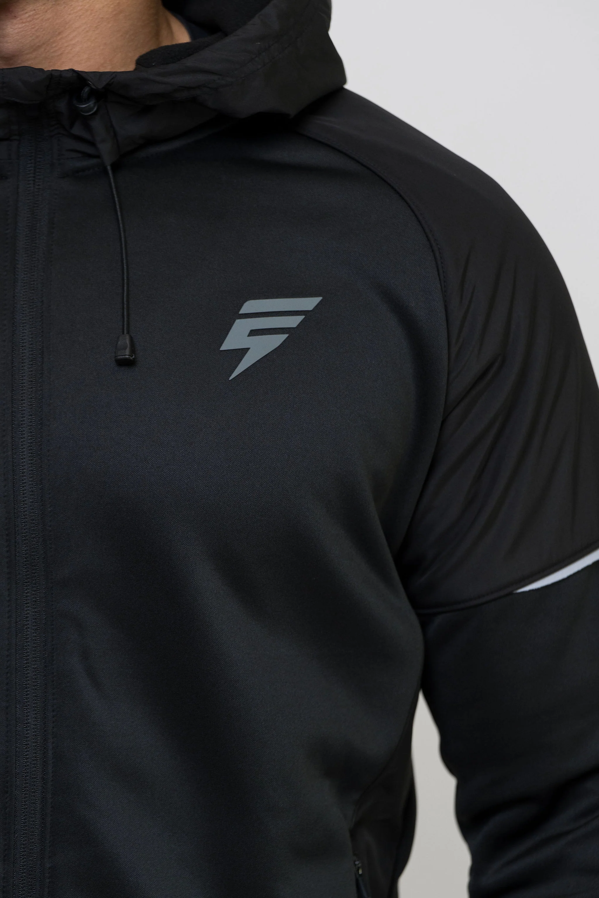POLYTHERMA TRACKSUIT - BLACK - Image 7