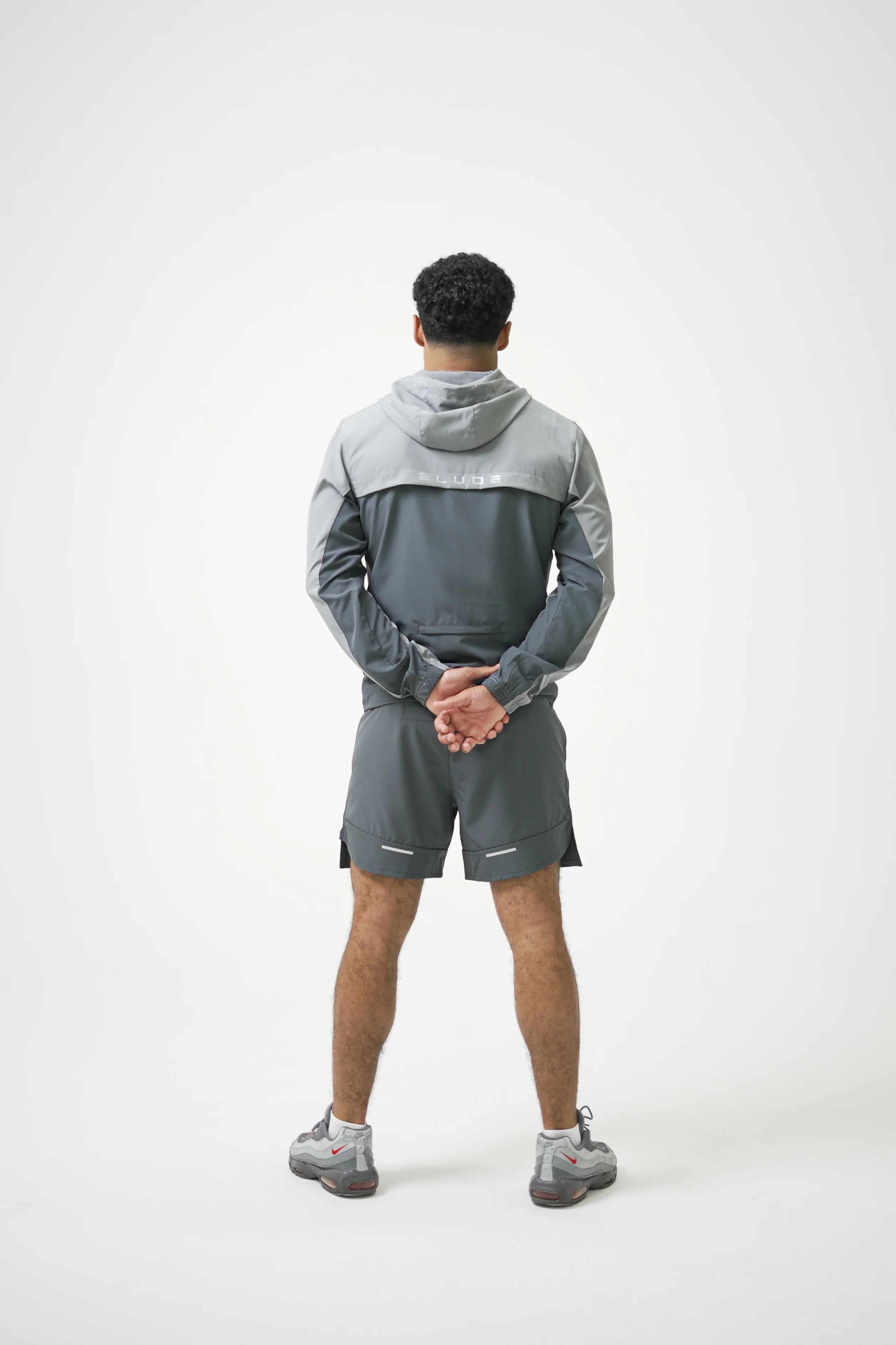 SPLIT SHORTS - COAL - Image 6