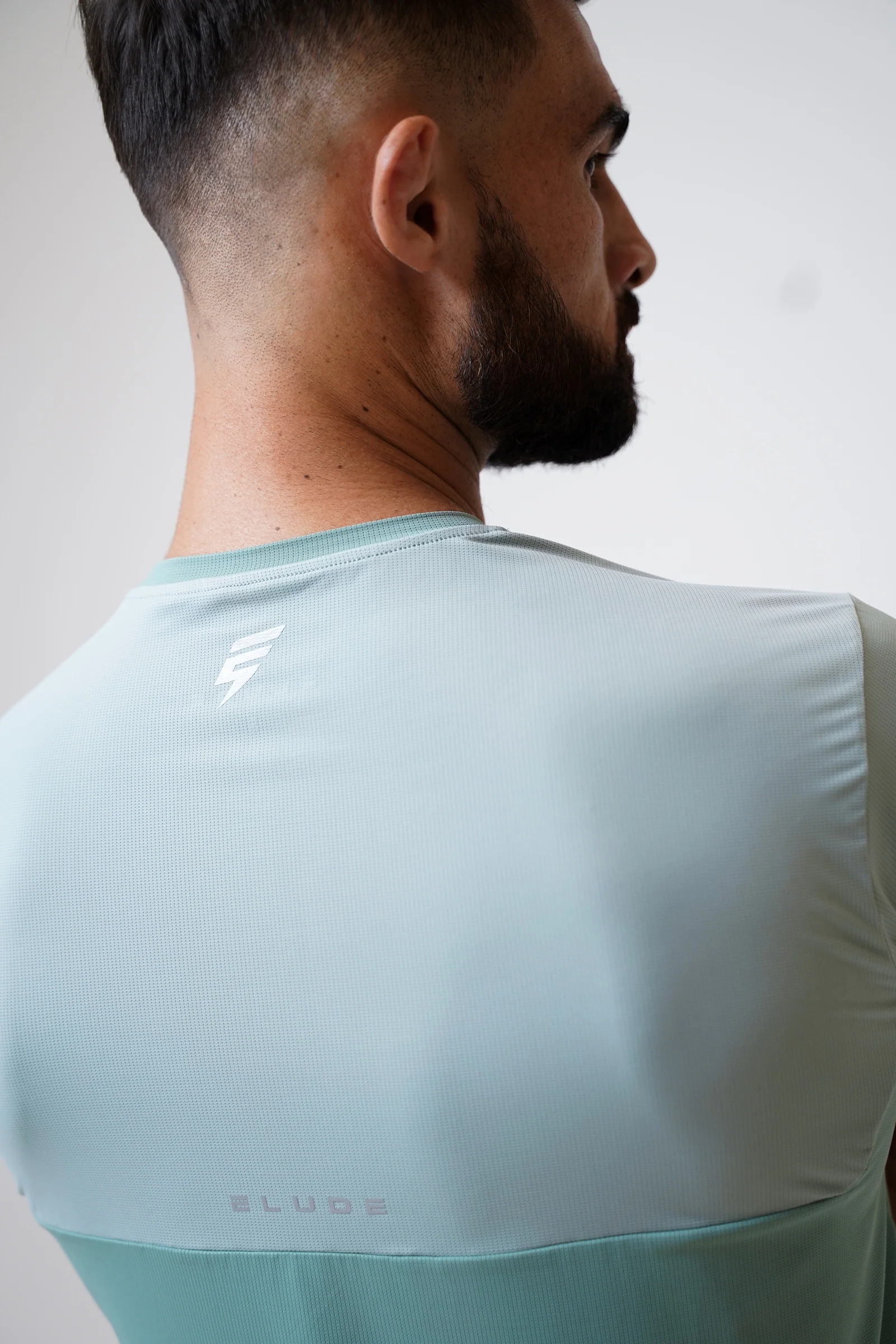 SPLIT TEE - PALE GREEN - Image 5