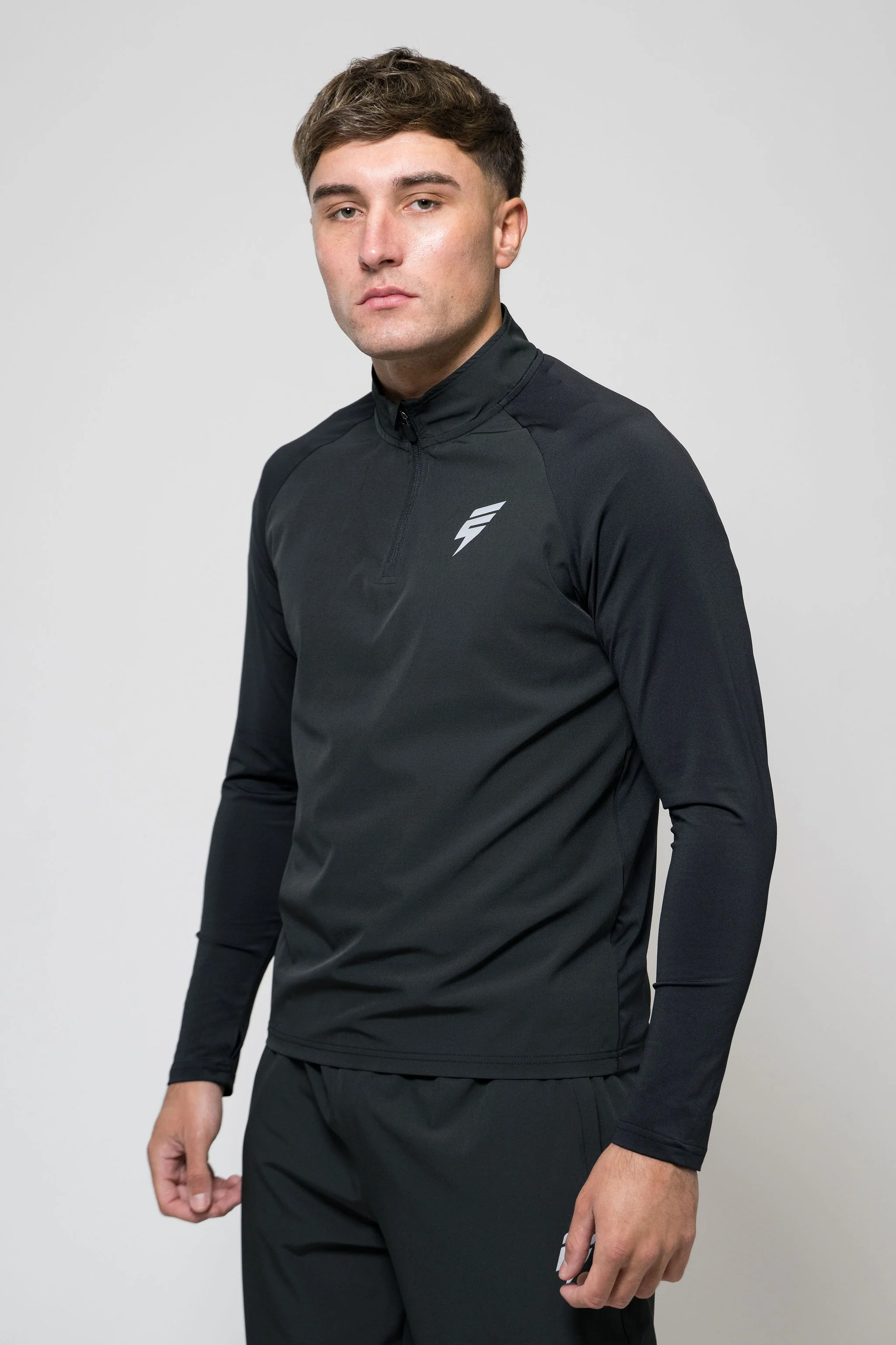 SPRINTER 1/4 TRACKSUIT - BLACK - Image 3