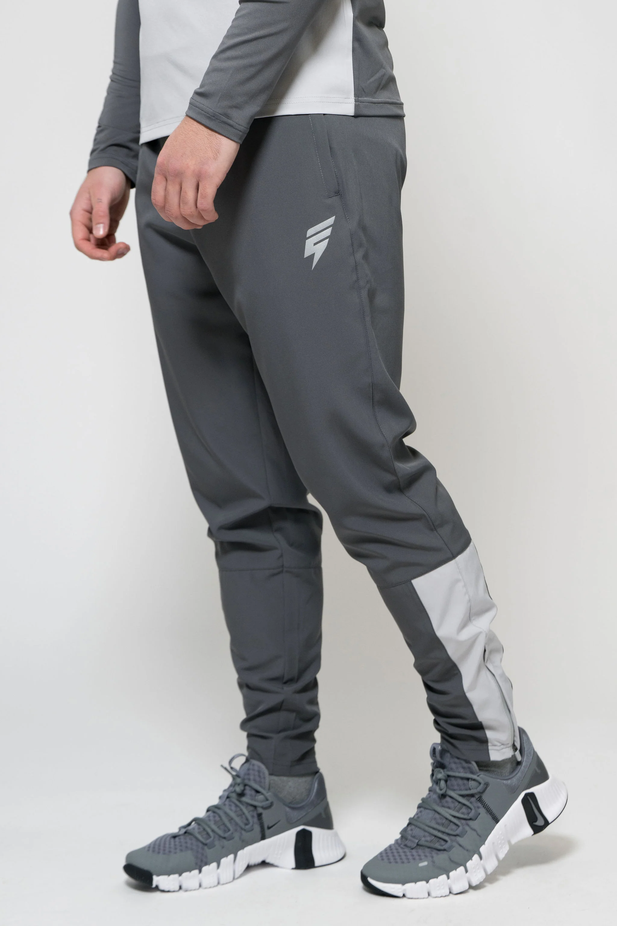 SPRINTER 1/4 TRACKSUIT - LIGHT GREY/GREY - Image 7