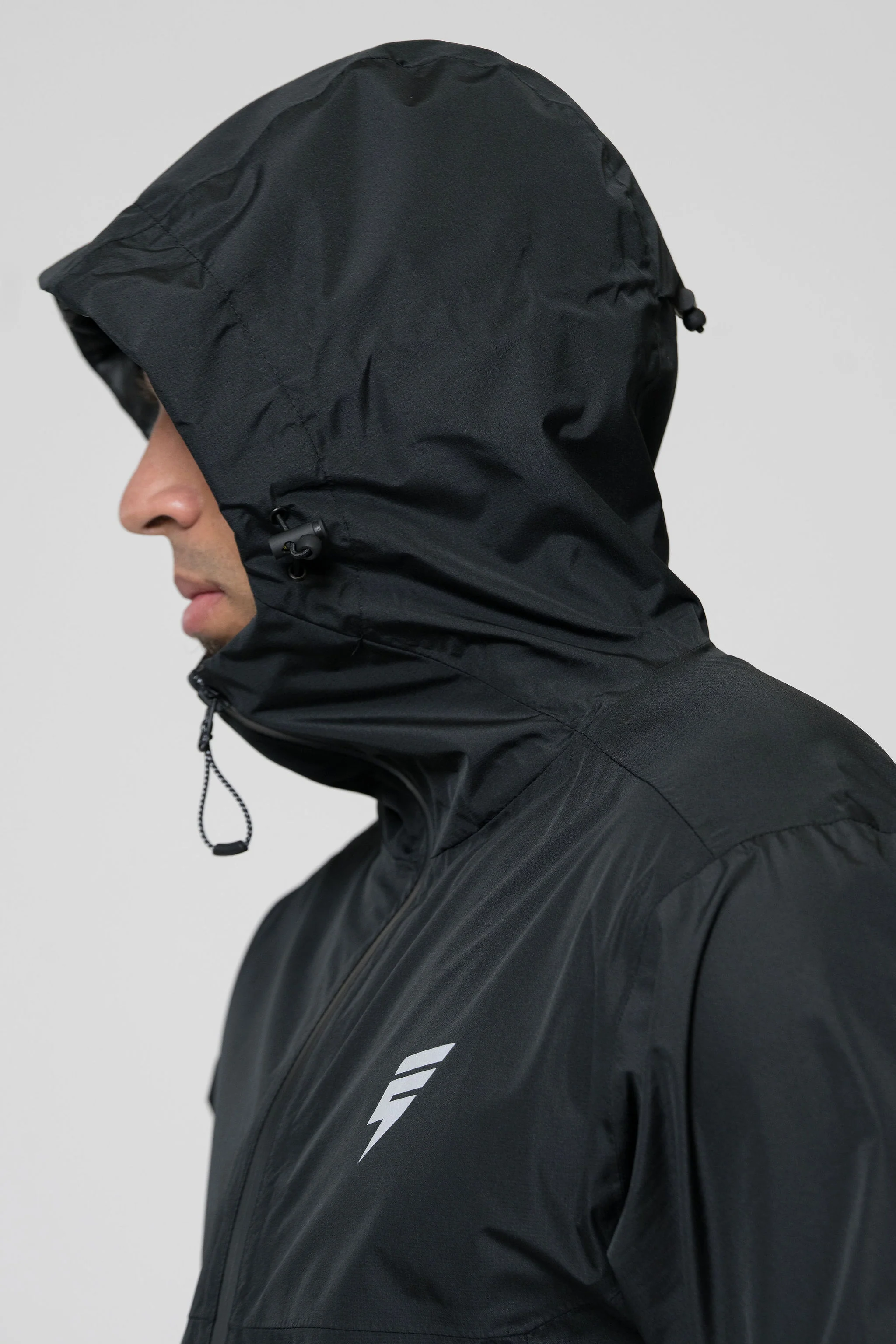 STORM WATERPROOF JACKET - BLACK - Image 3