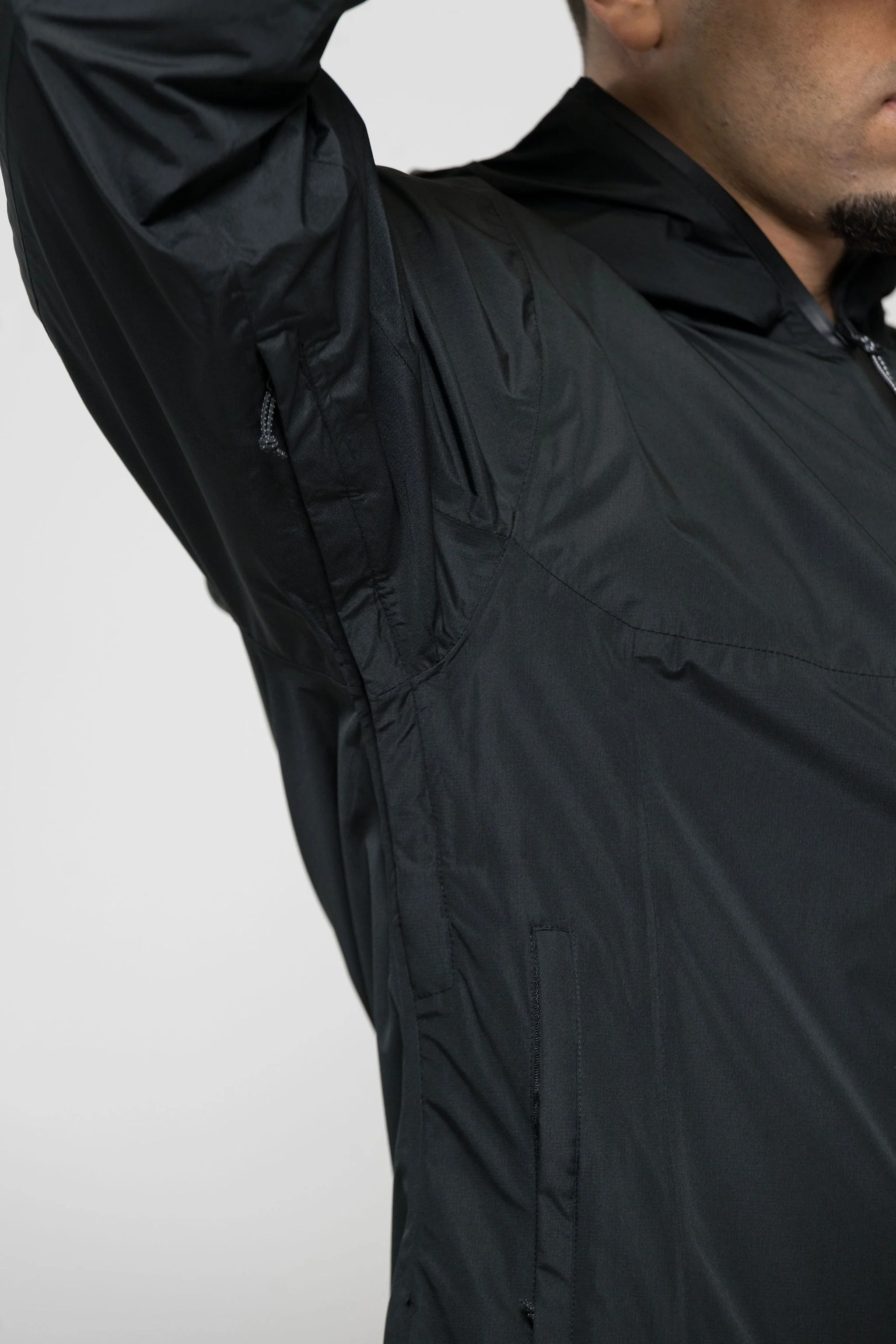 STORM WATERPROOF JACKET - BLACK - Image 5