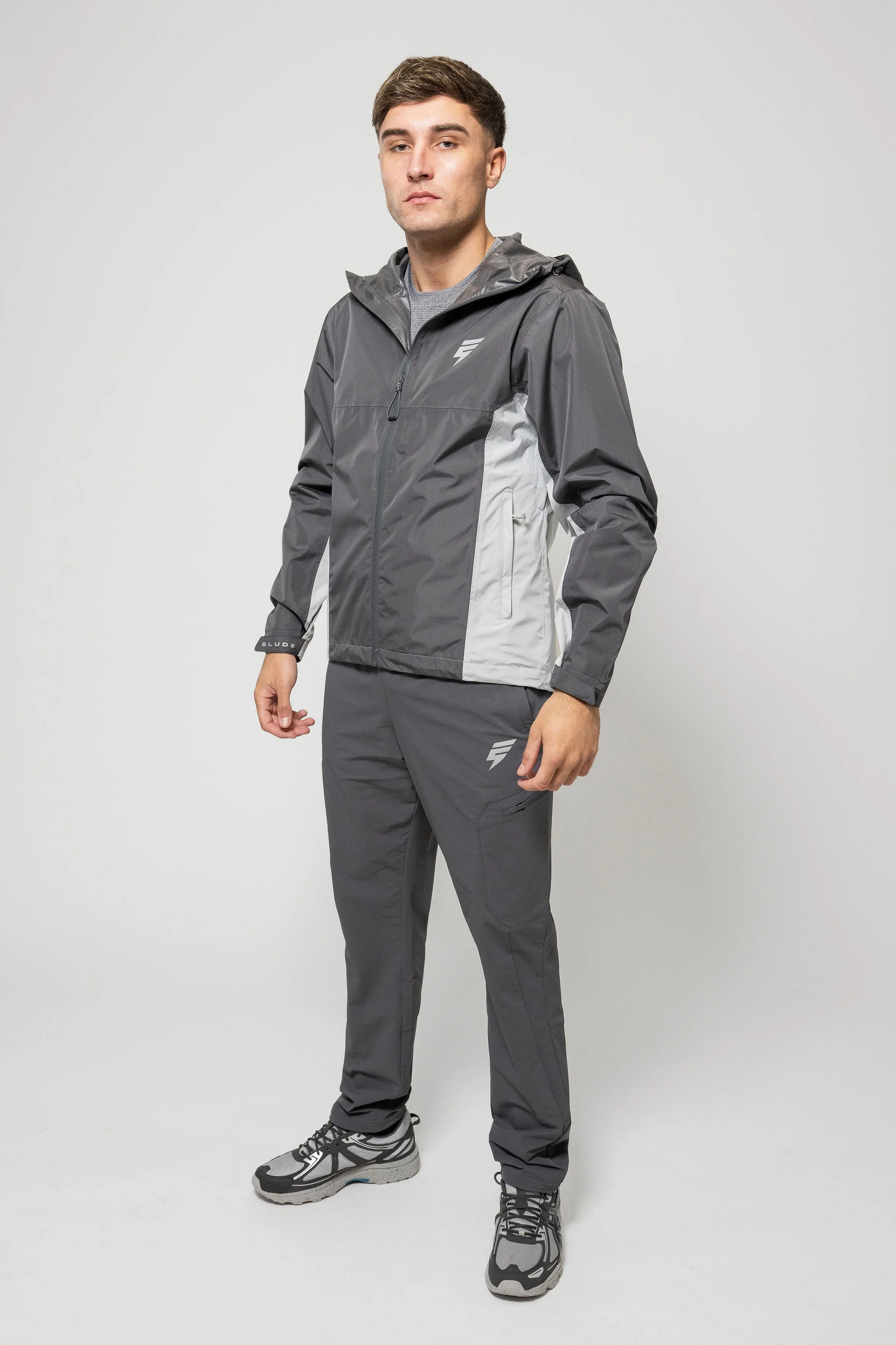 STORM WATERPROOF JACKET - LIGHT GREY/COAL - Image 9