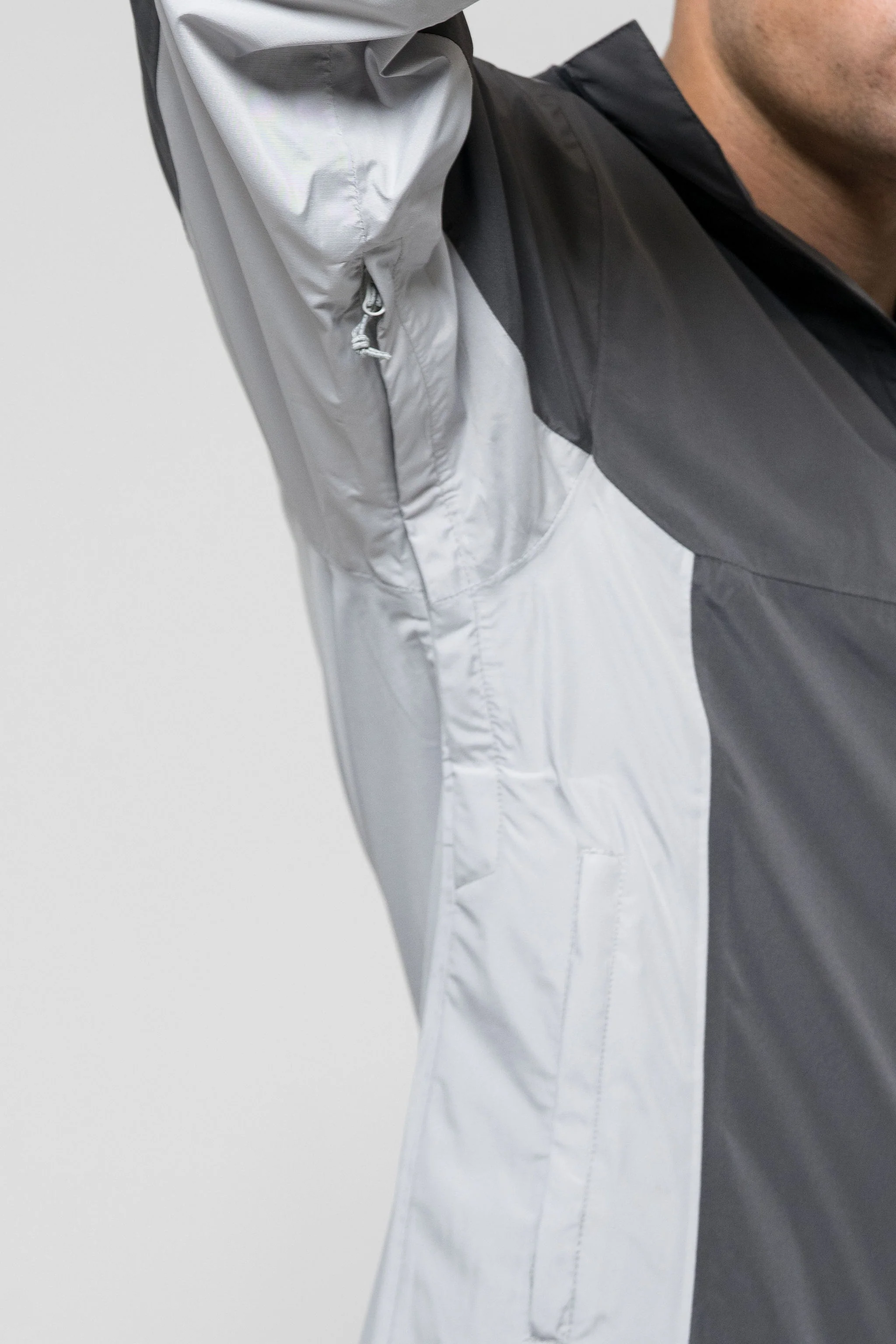 STORM WATERPROOF JACKET - LIGHT GREY/COAL - Image 5