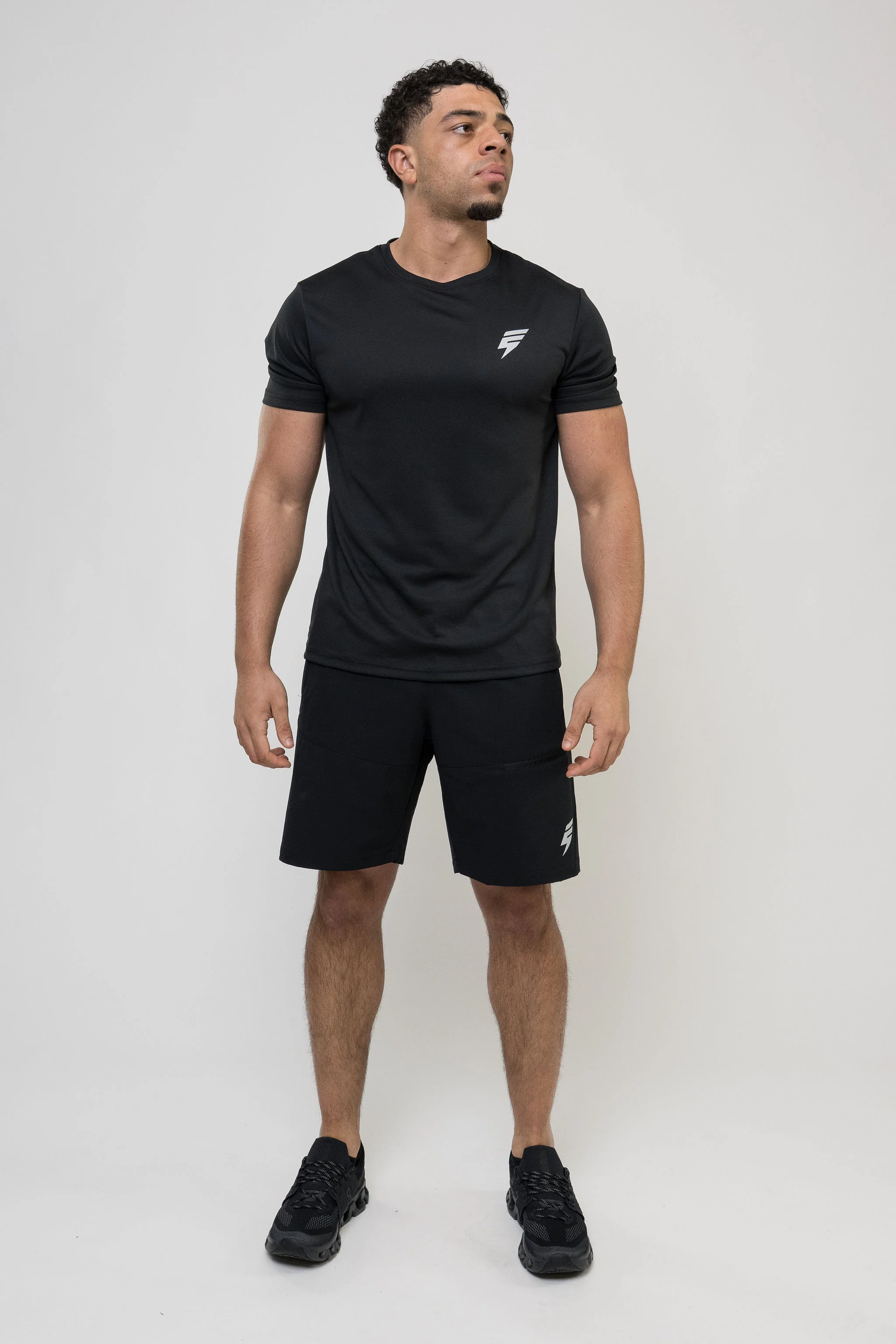 TECH SHORT SET - BLACK - Image 3