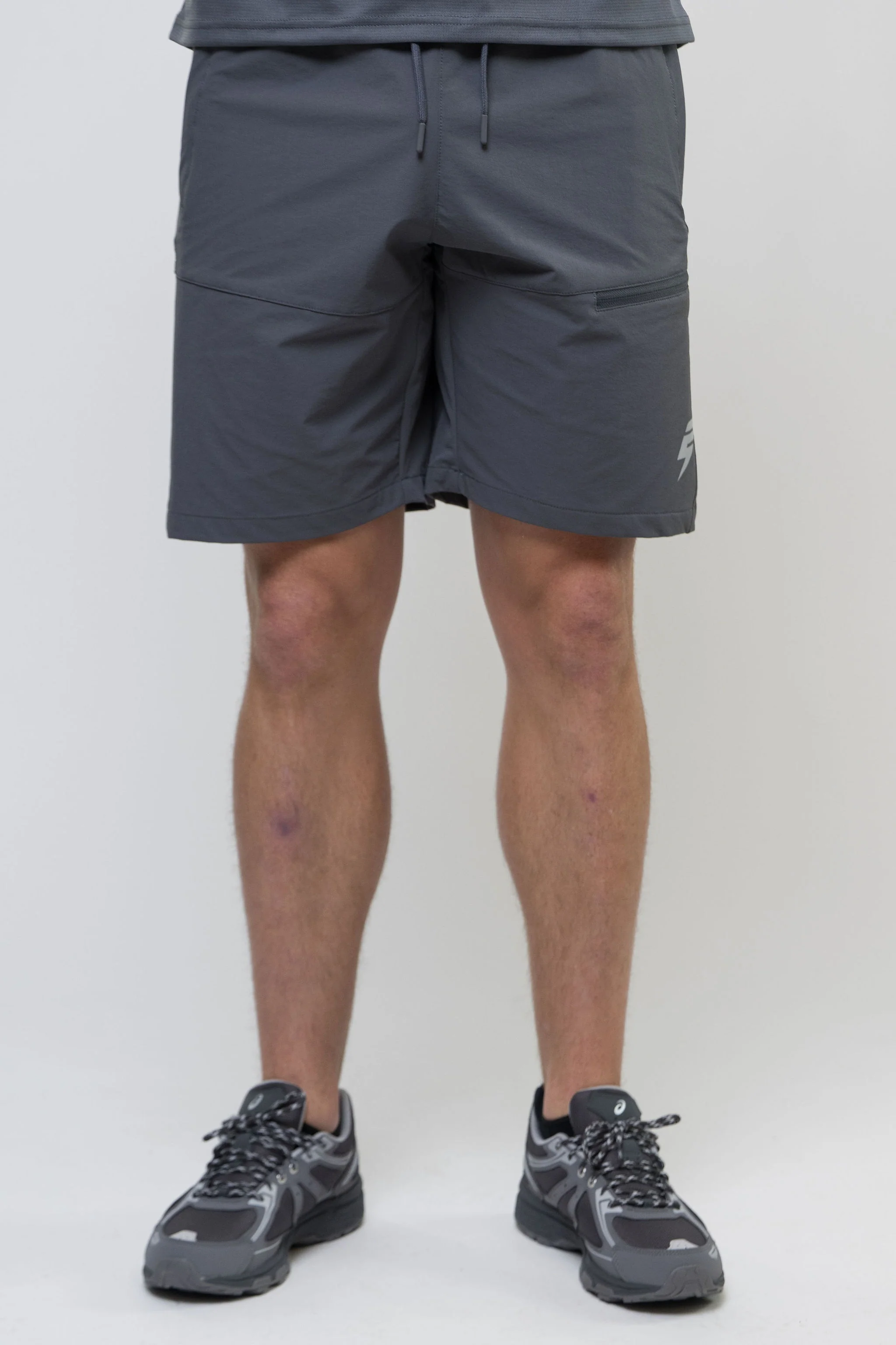 TECH SHORT SET - GREY - Image 4
