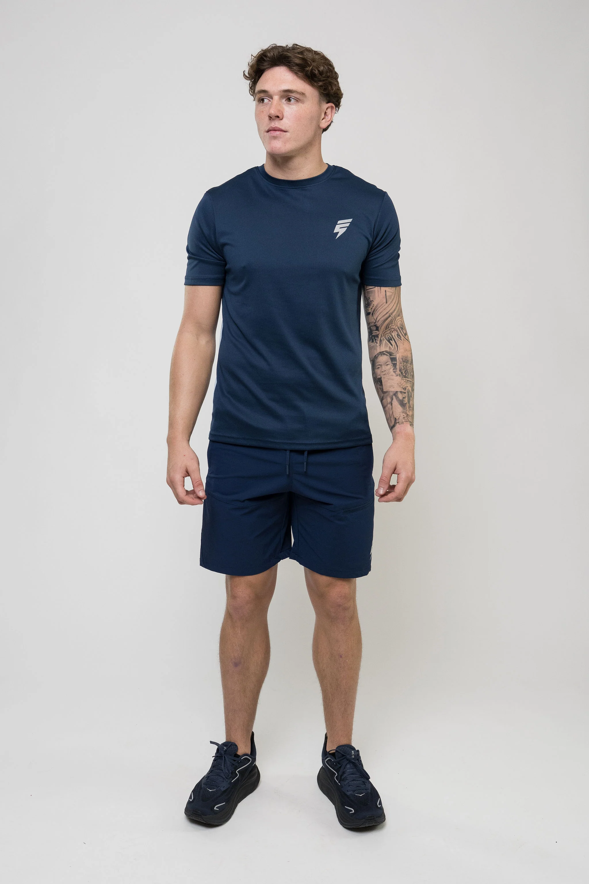 TECH SHORT SET - NAVY - Image 2