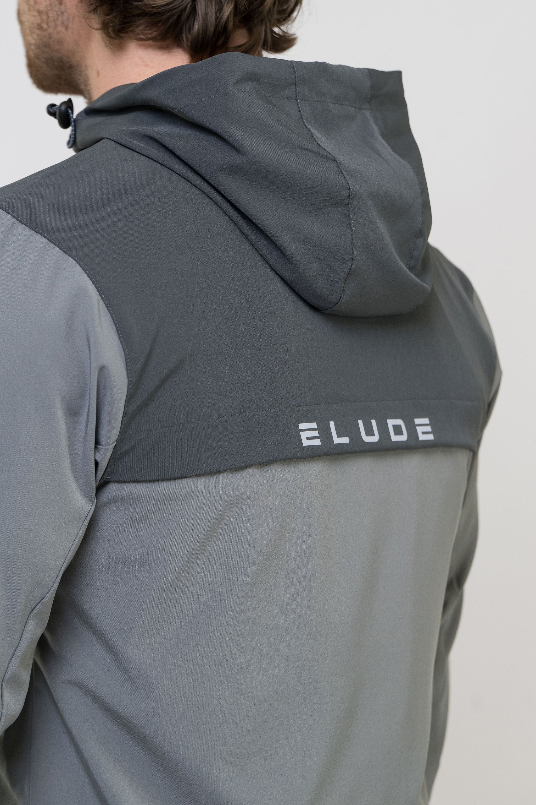 TRACK JACKET SHORT SET - LIGHT GREY/GREY - Image 6