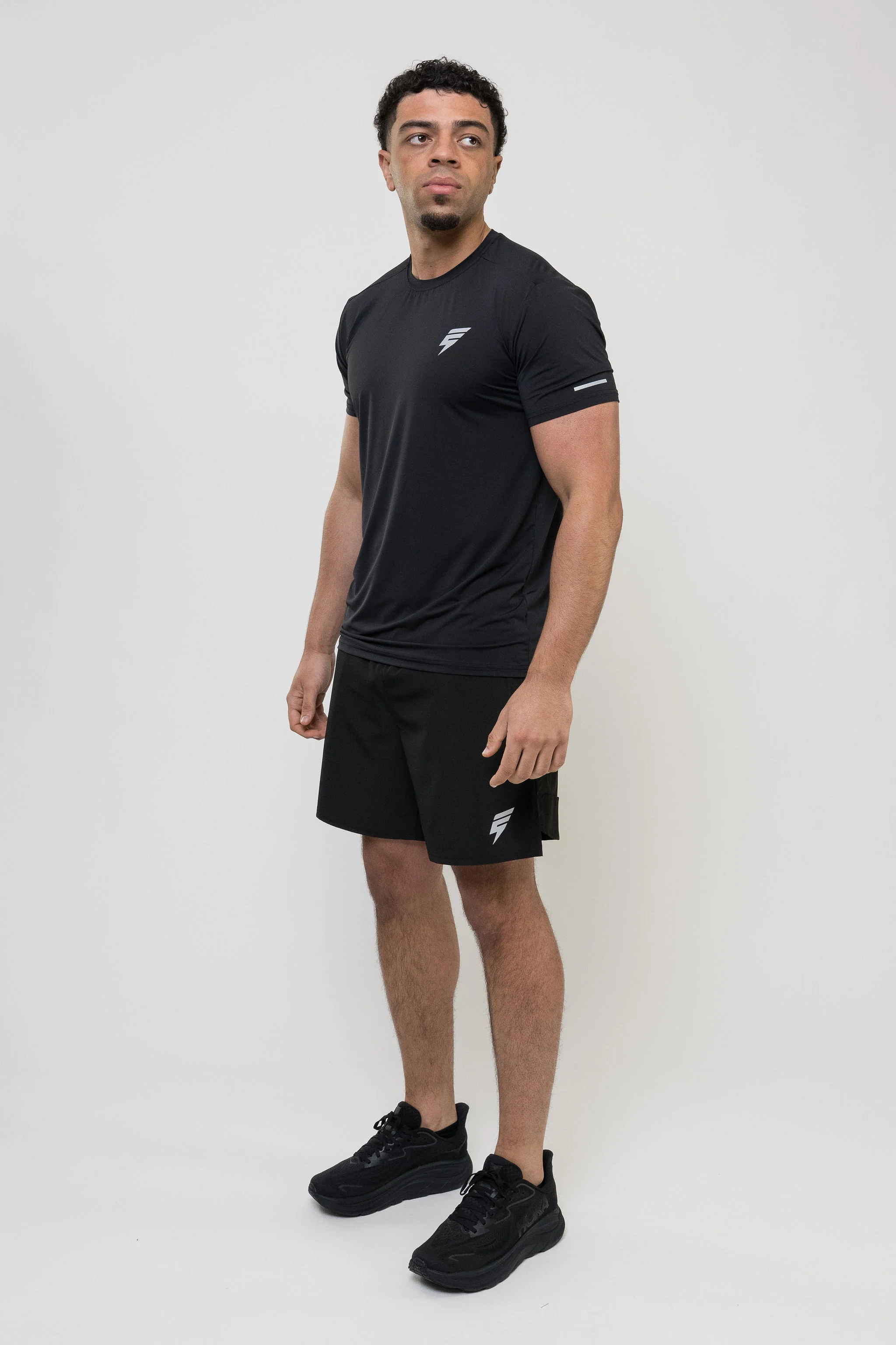 TRACK SHORT SET - BLACK - Image 11