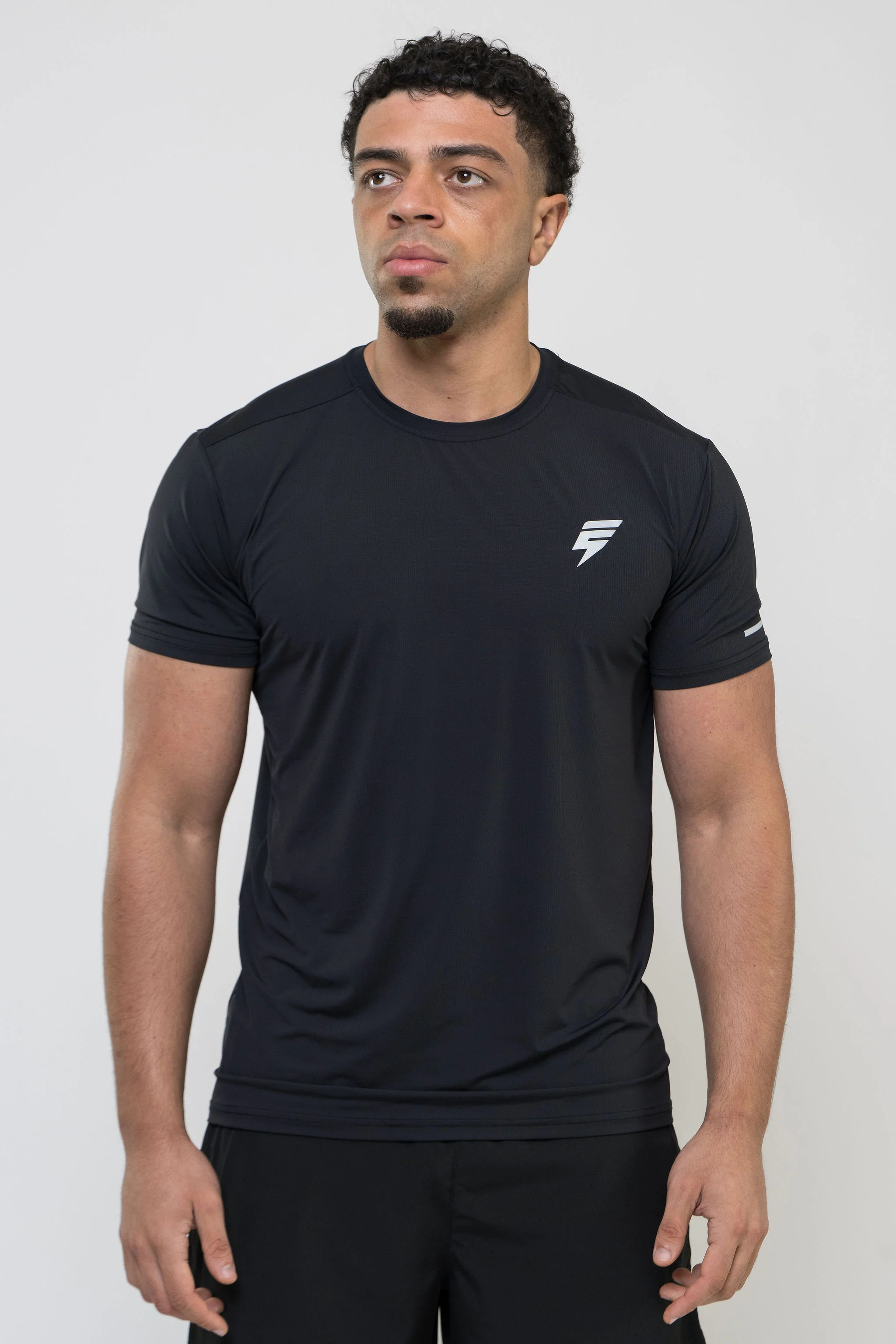 TRACK SHORT SET - BLACK - Image 4