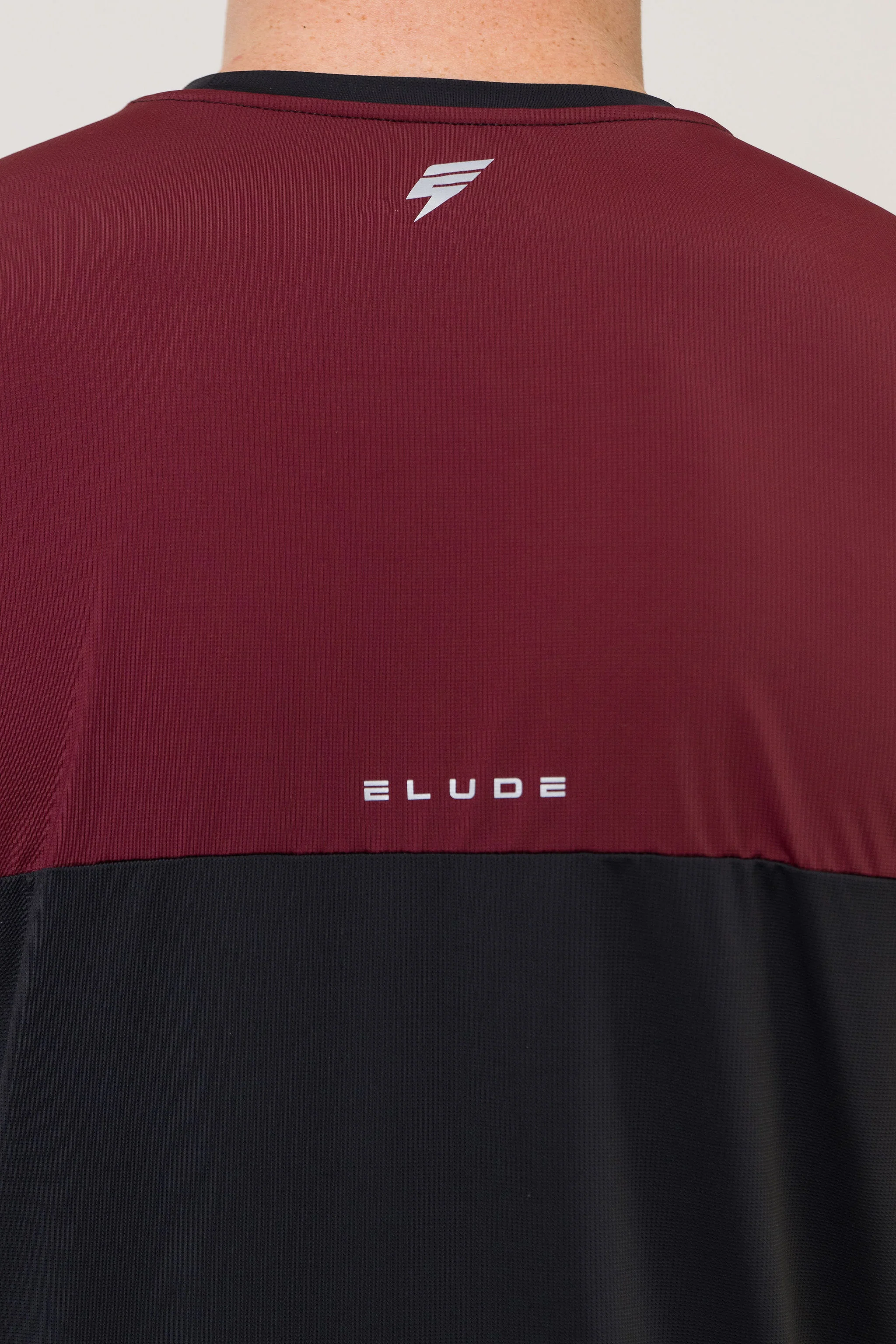 TRACK SHORT SET - BLACK/MAROON - Image 6