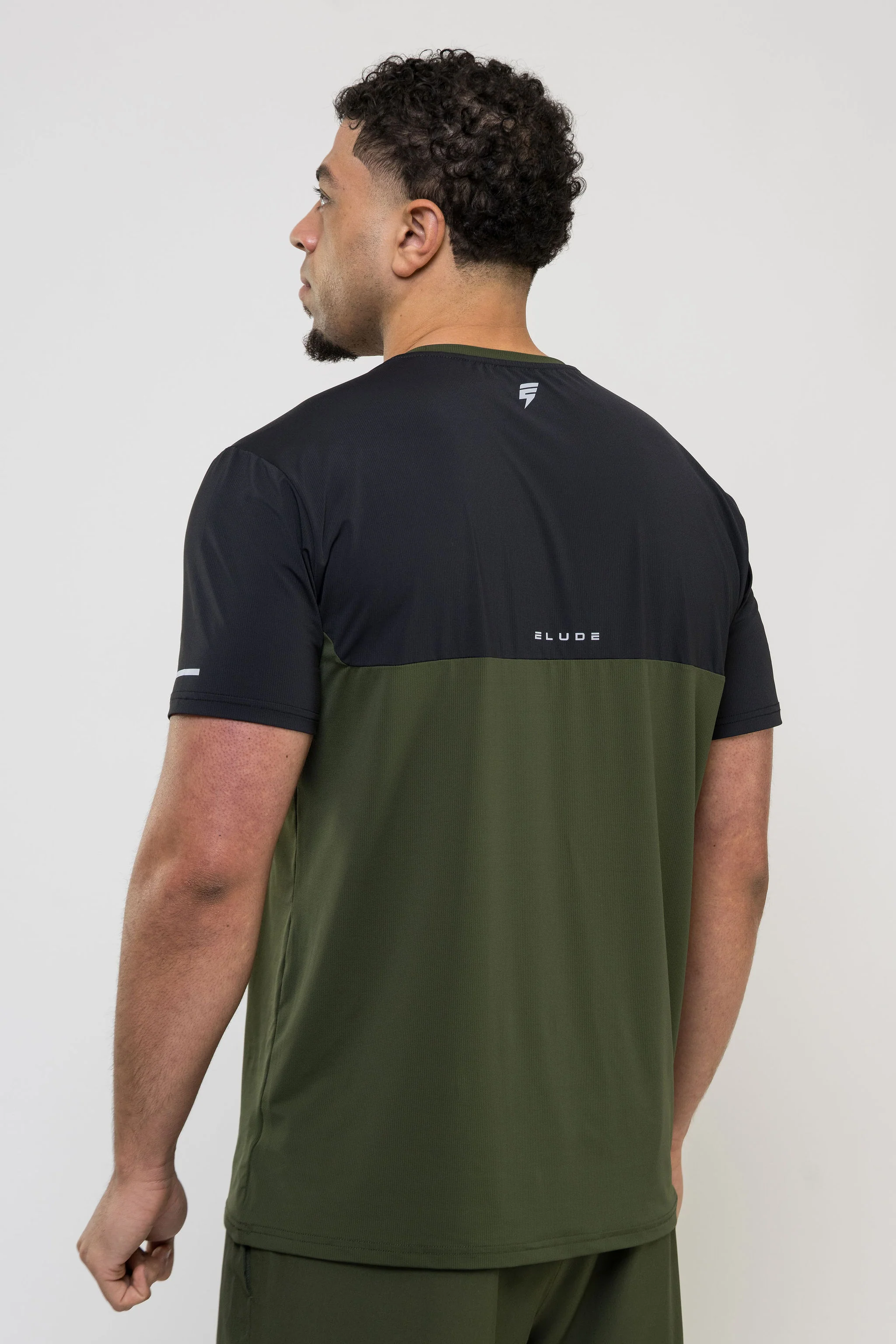 TRACK SHORT SET - KHAKI/BLACK - Image 7