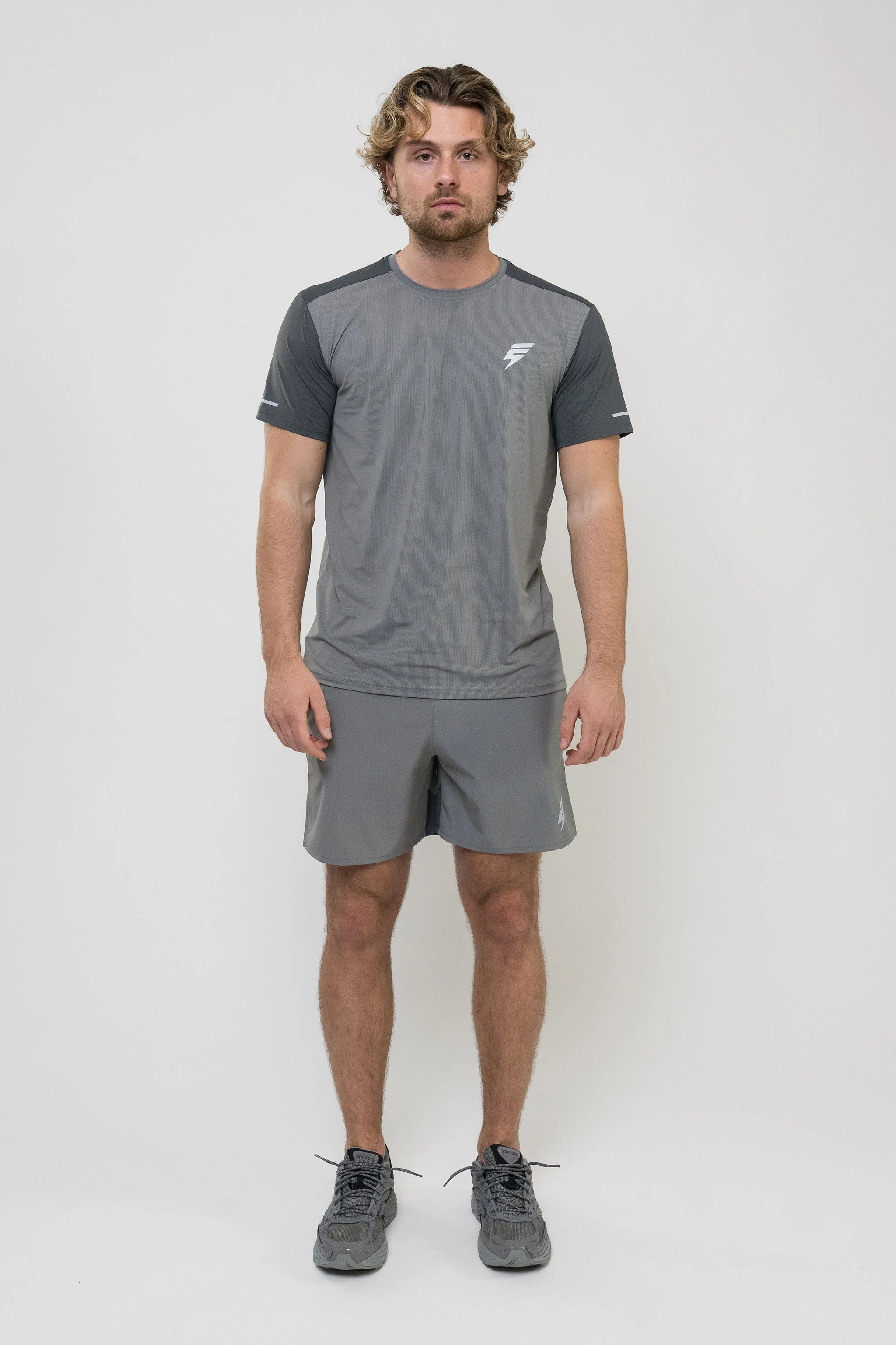 TRACK SHORT SET - LIGHT GREY/GREY - Image 10