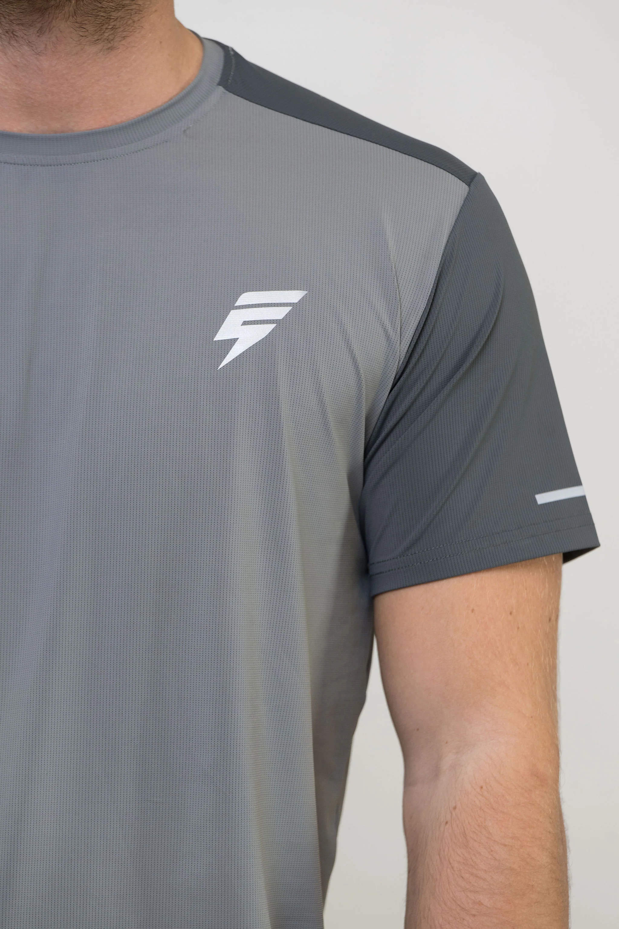 TRACK SHORT SET - LIGHT GREY/GREY - Image 3