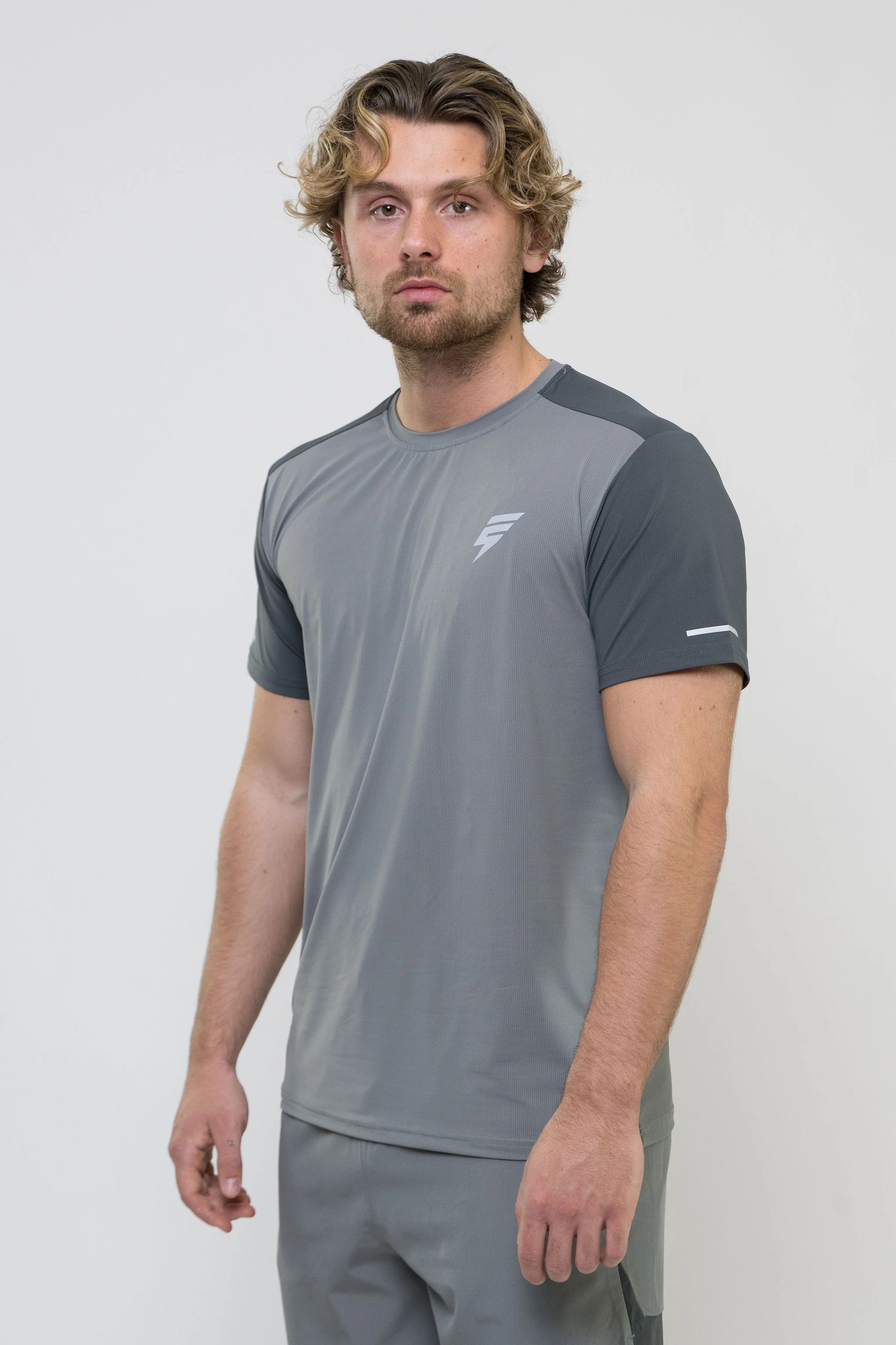 TRACK SHORT SET - LIGHT GREY/GREY - Image 4
